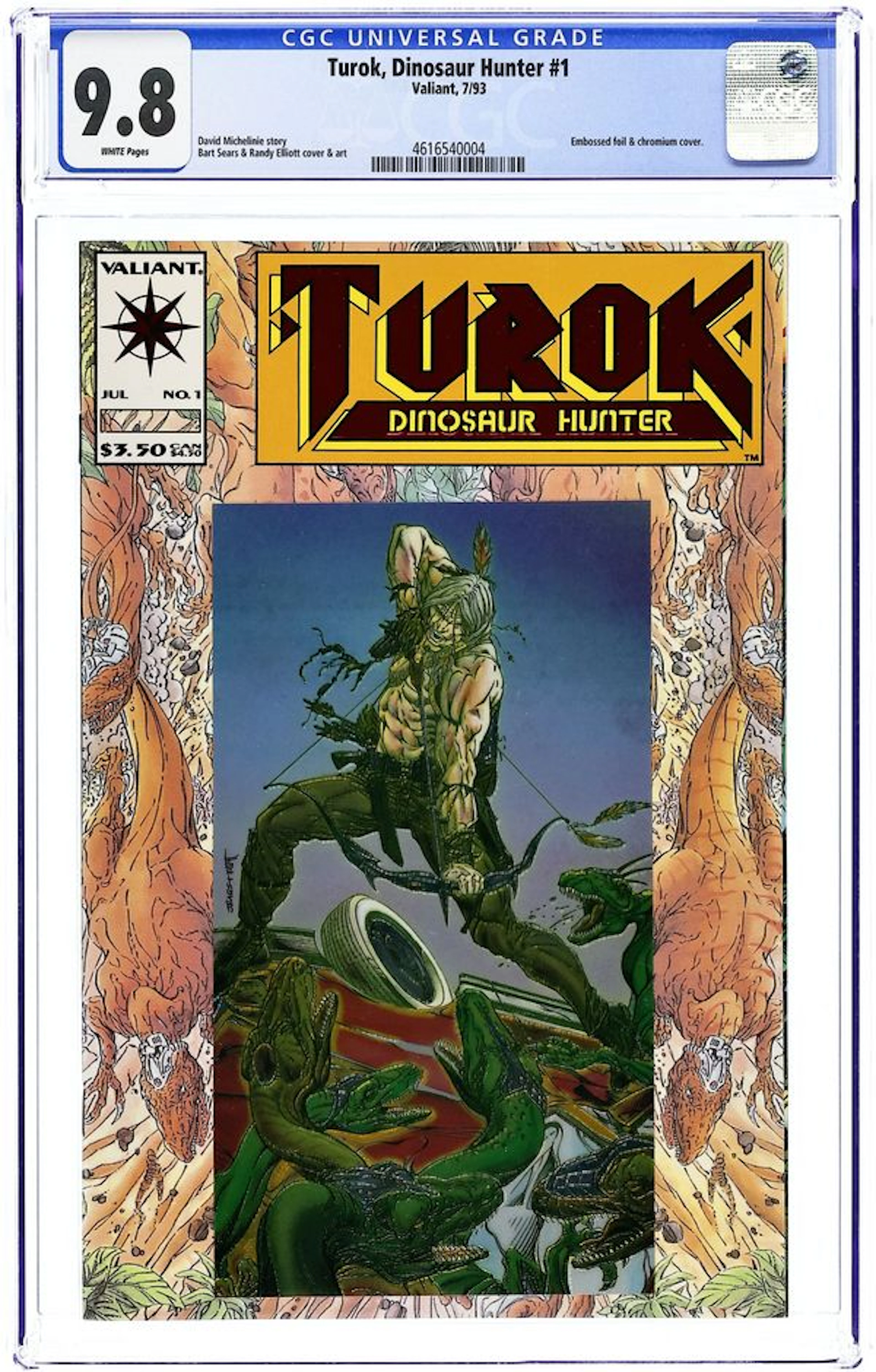 Turok Dinosaur Hunter (1993) 1A CGC 9.8