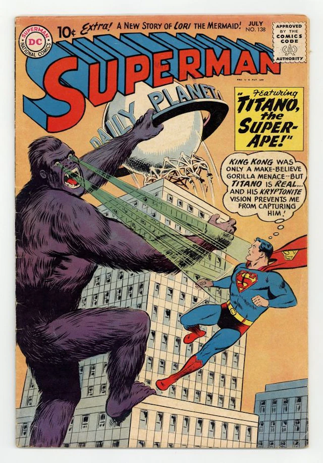 Superman (1939 1st Series) 138 GD 2.0