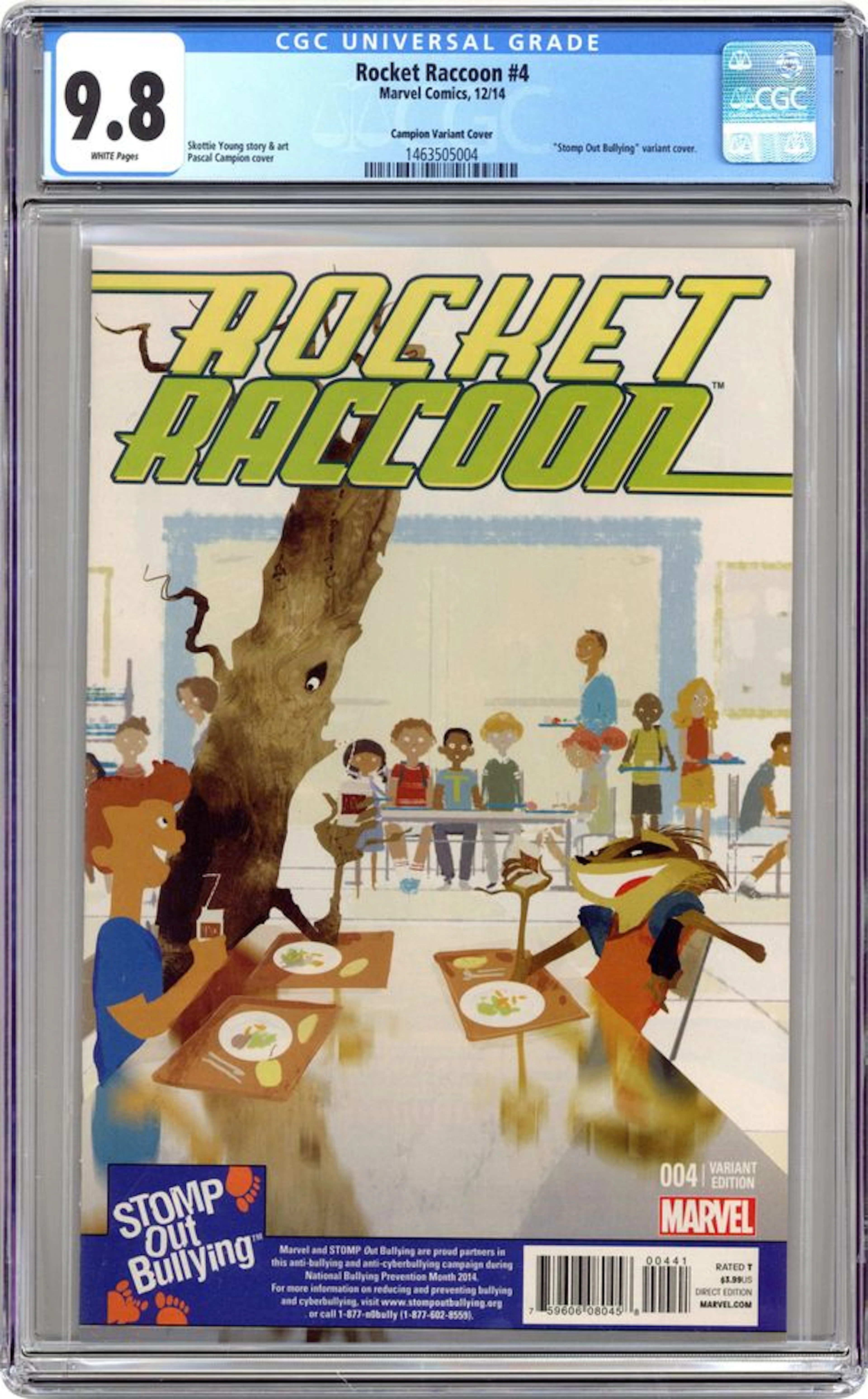 Rocket Raccoon (2014 2nd Series) 4D CGC 9.8