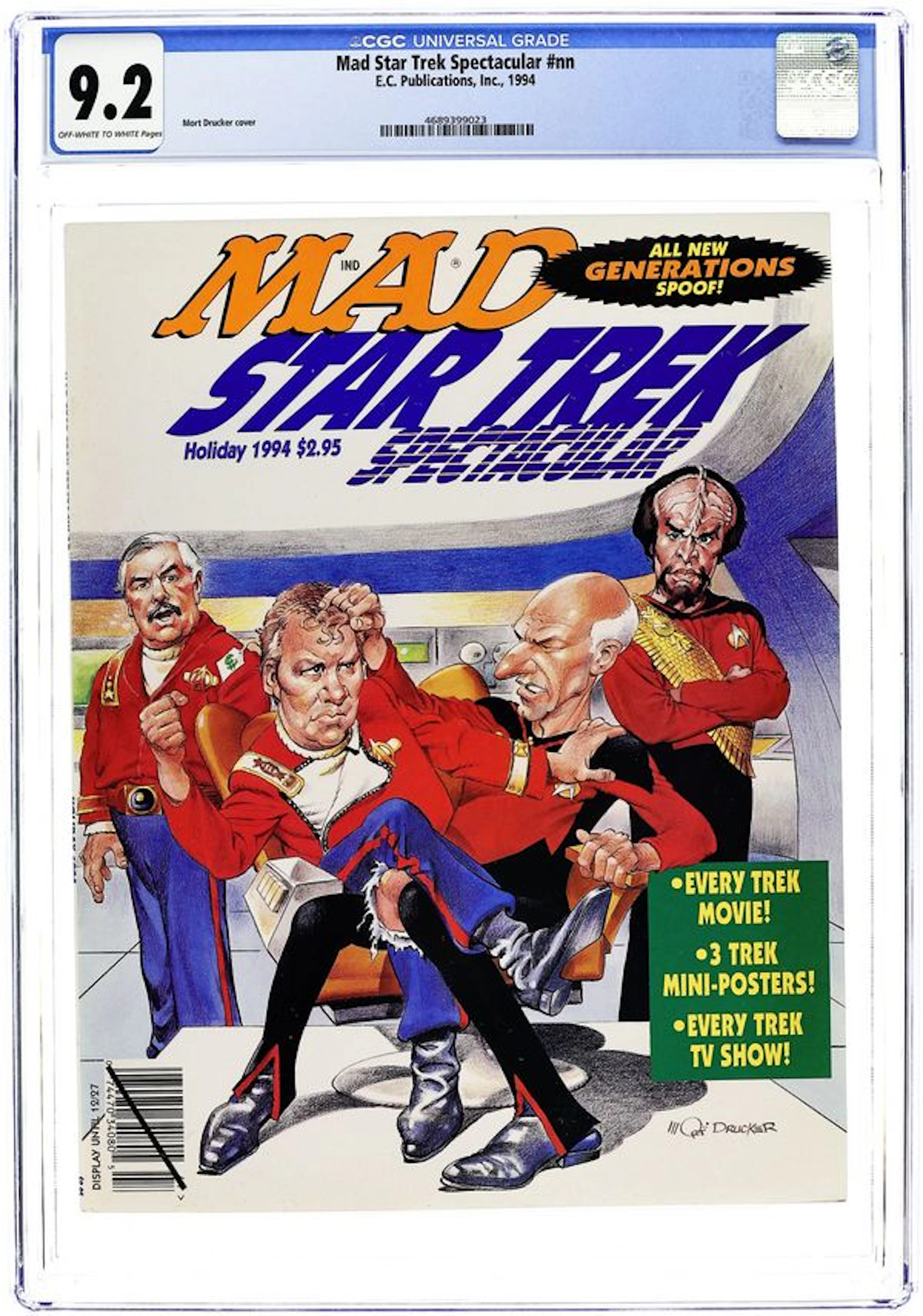 Mad Star Trek Spectacular (1994) 1A CGC 9.2