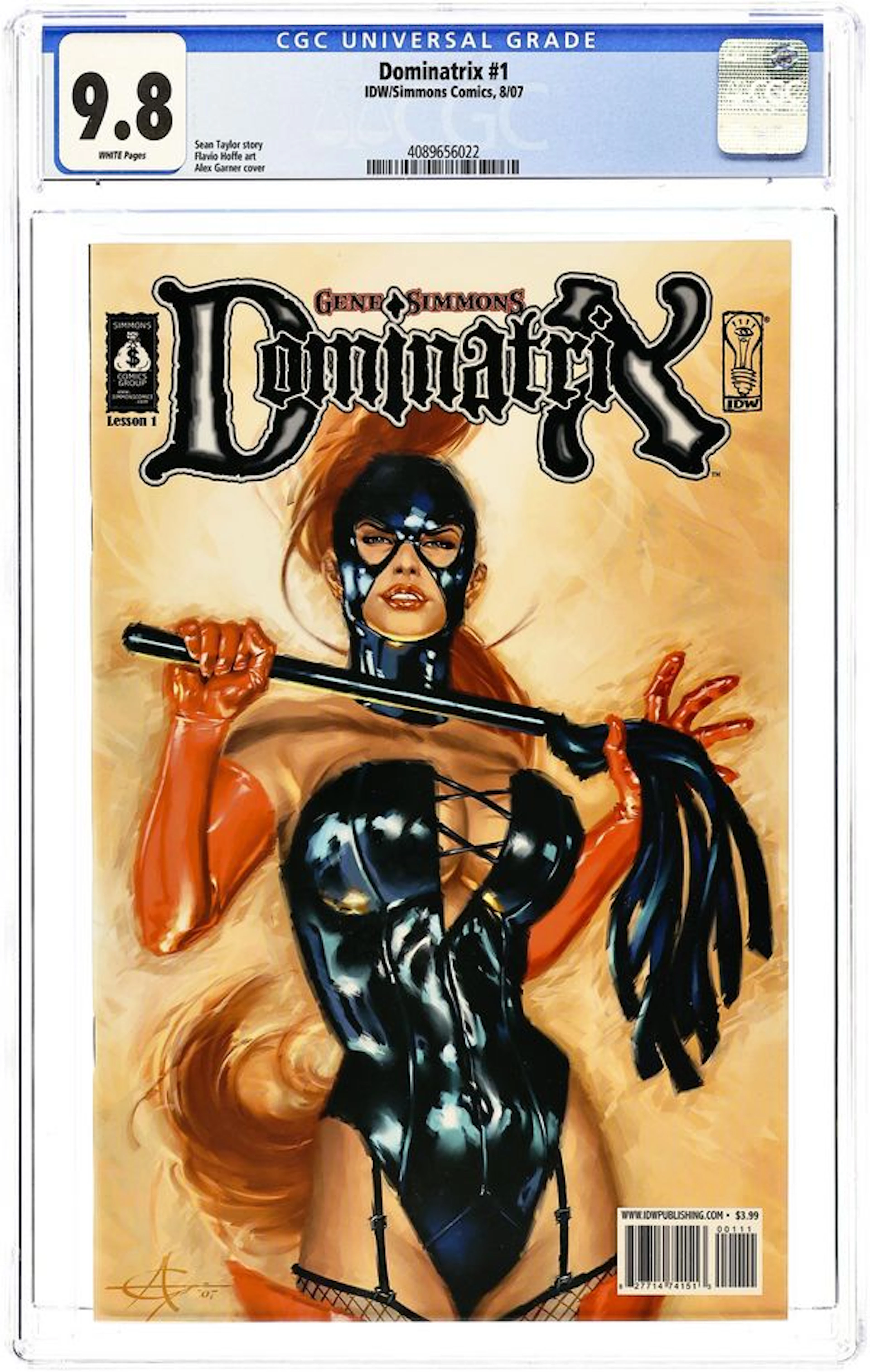 Dominatrix (2007 IDW) 1 CGC 9.8