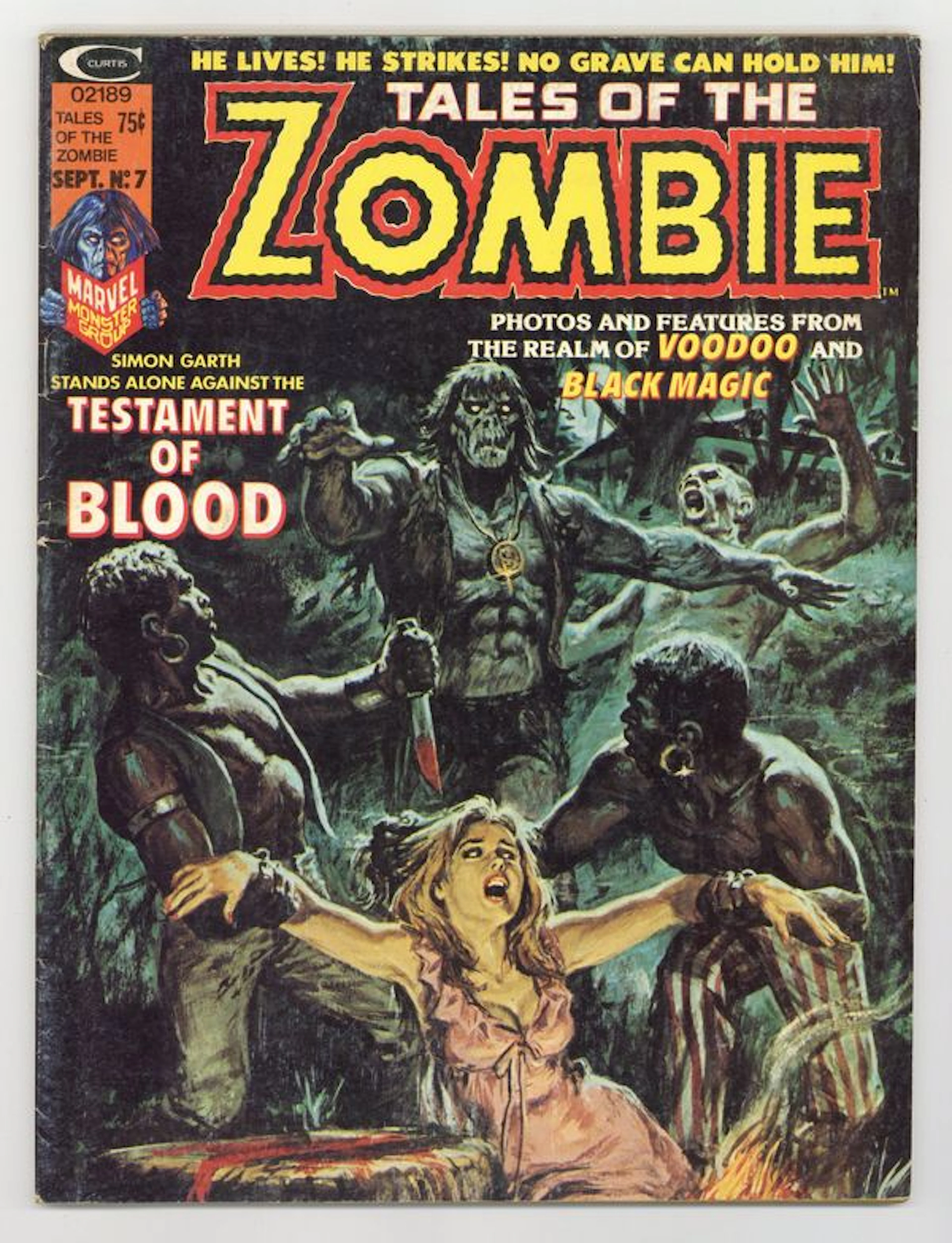Tales of the Zombie (1973) Magazine 7 VG/FN 5.0