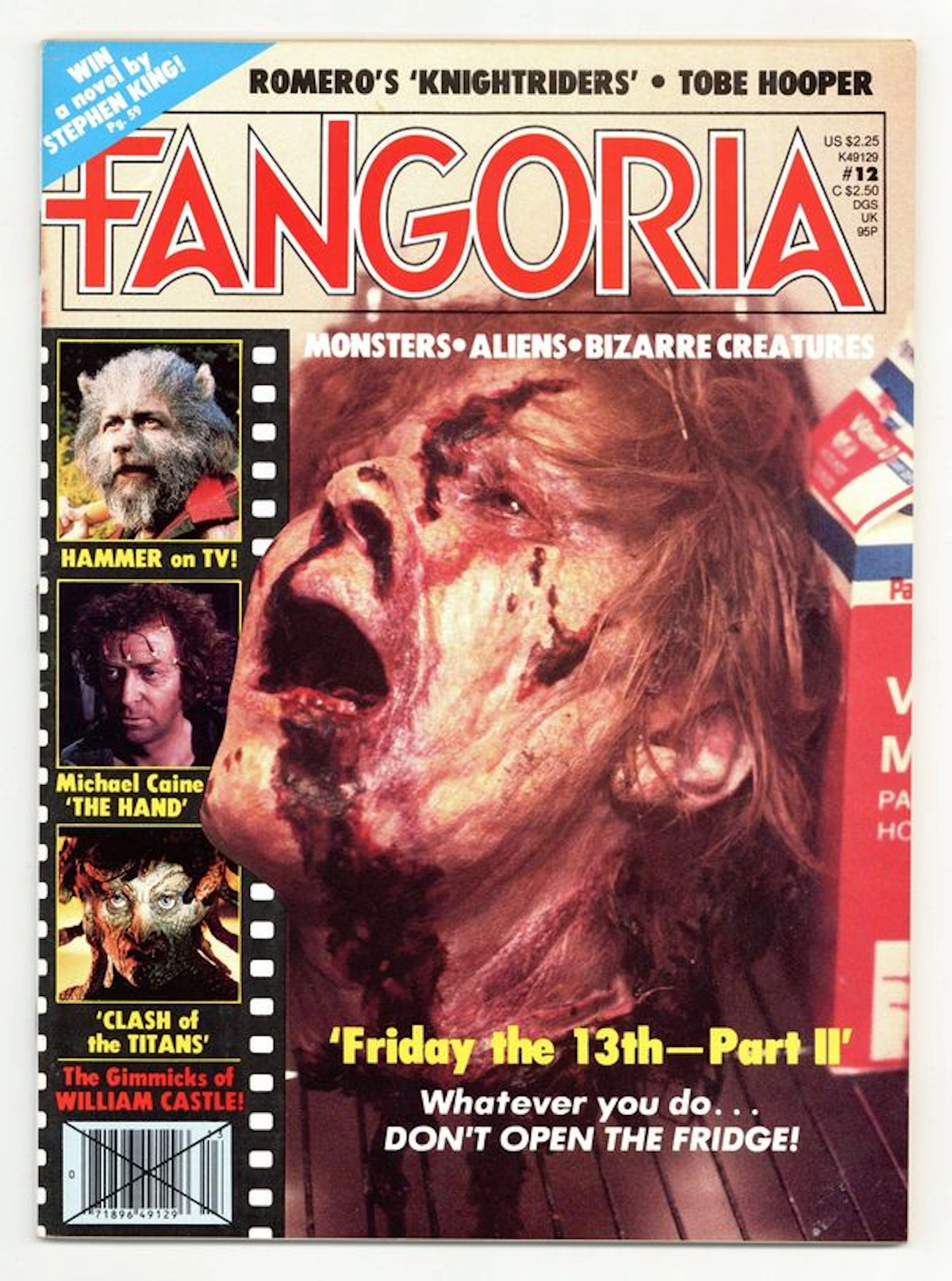 Fangoria (1979-2015 O'Quinn Studios) 1st Series 12 VG/FN 5.0