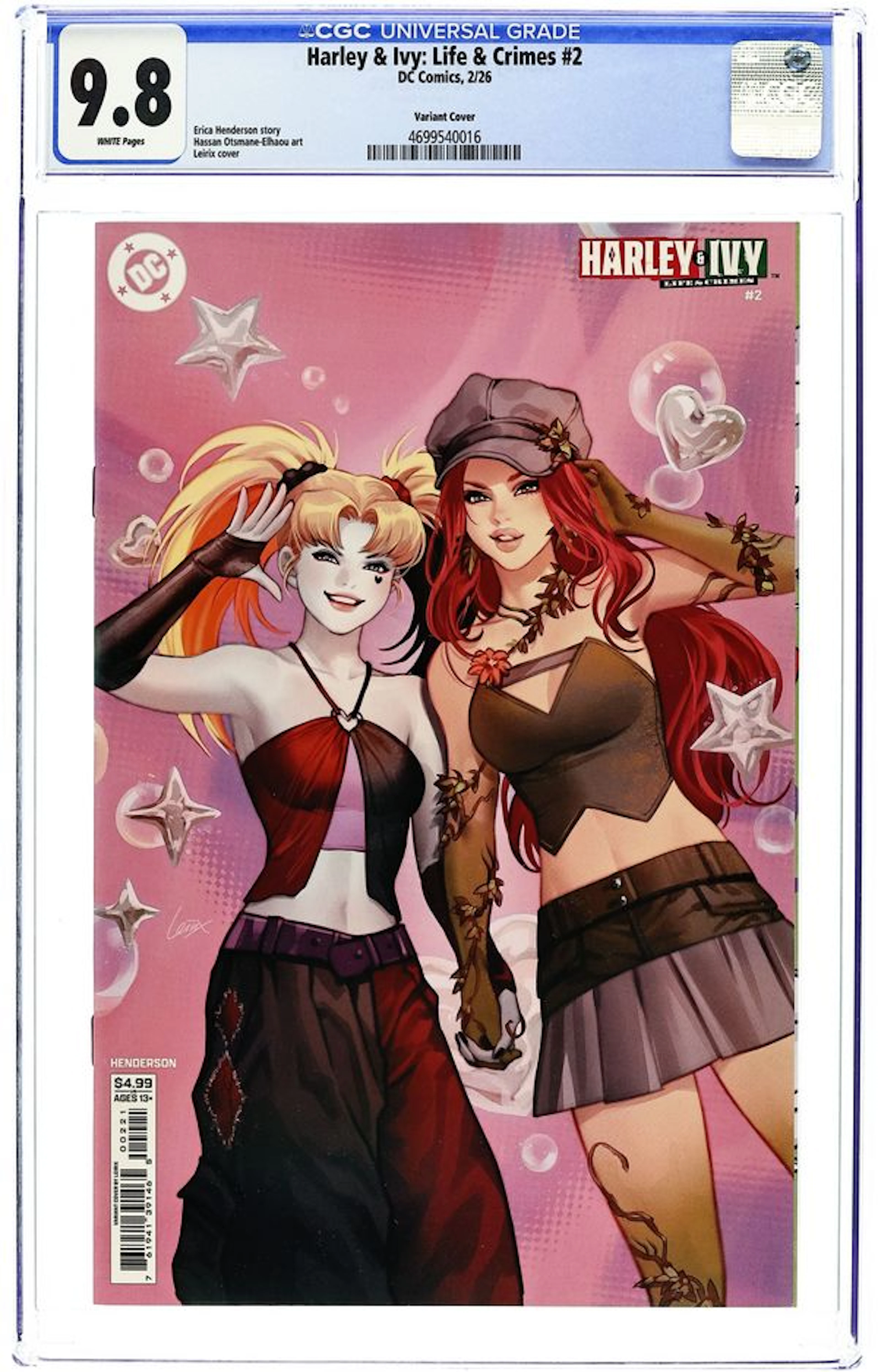 Harley and Ivy Life and Crimes (2026 DC) 2B CGC 9.8