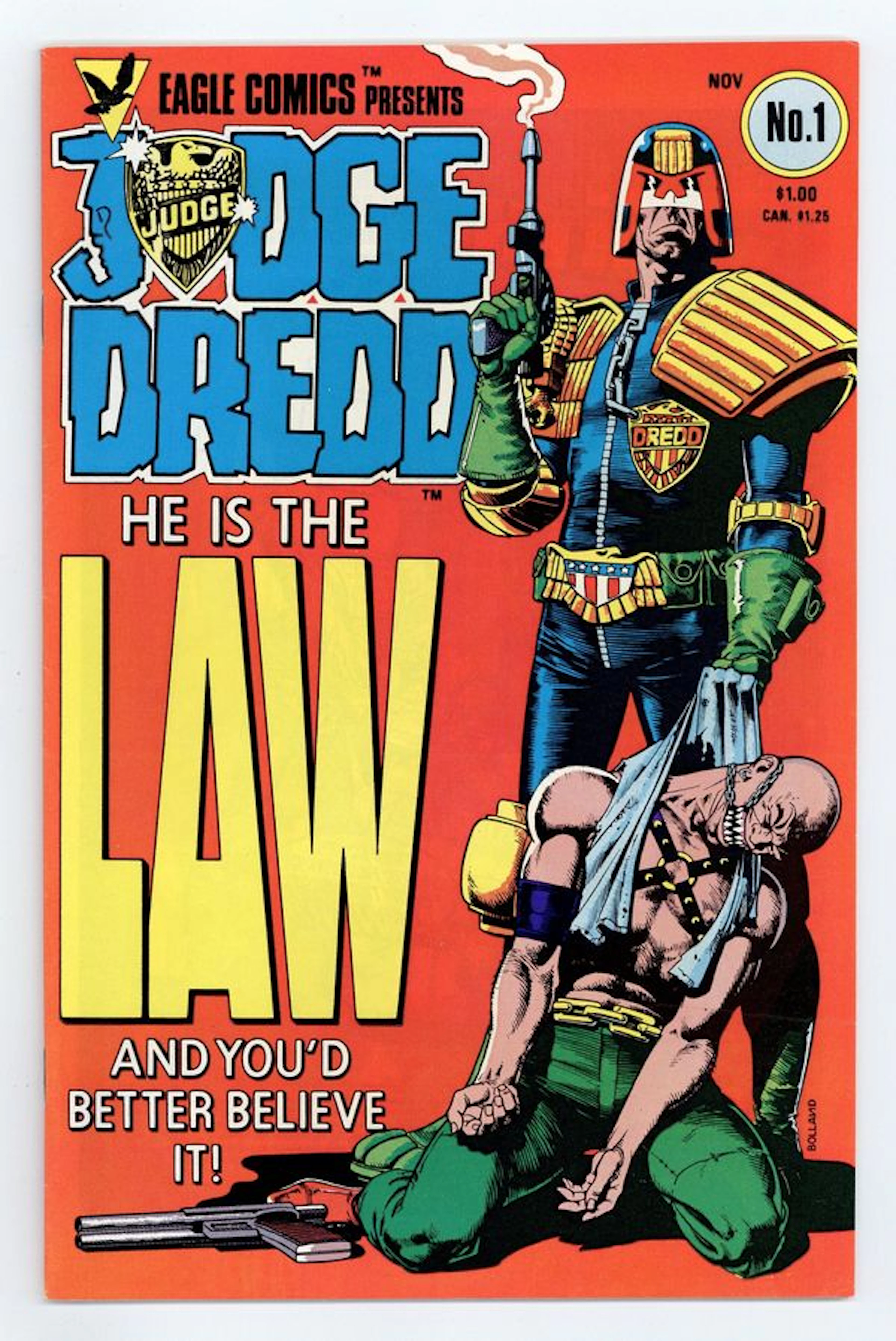 Judge Dredd (1983 Eagle/Quality) 1 VF- 7.5