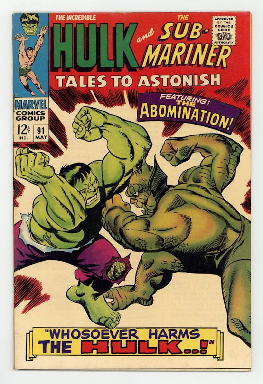 Tales to Astonish (1959-1968 1st Series) 91 GD+ 2.5