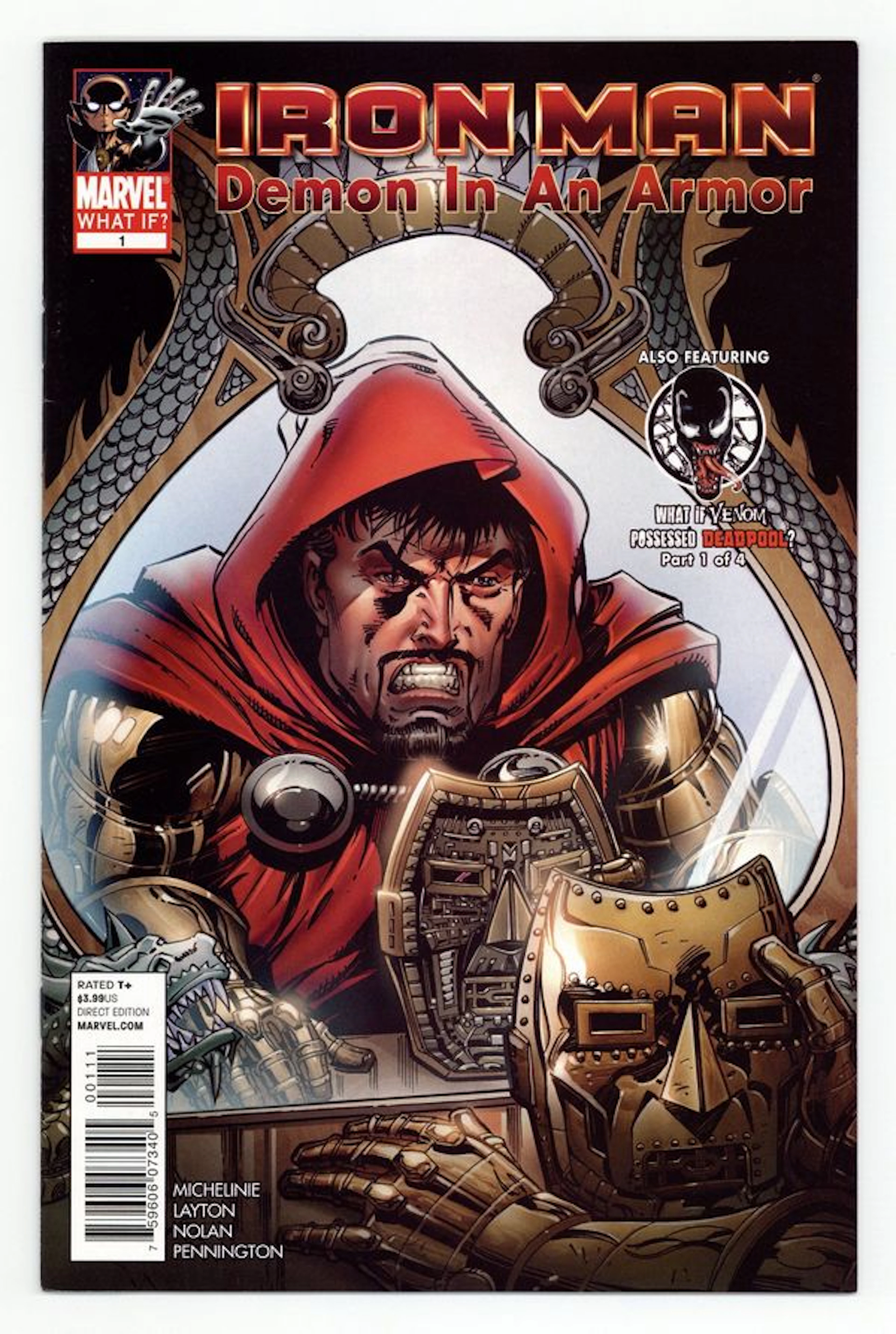 What If Iron Man Demon in an Armor (2010 Marvel) 1 FN/VF 7.0