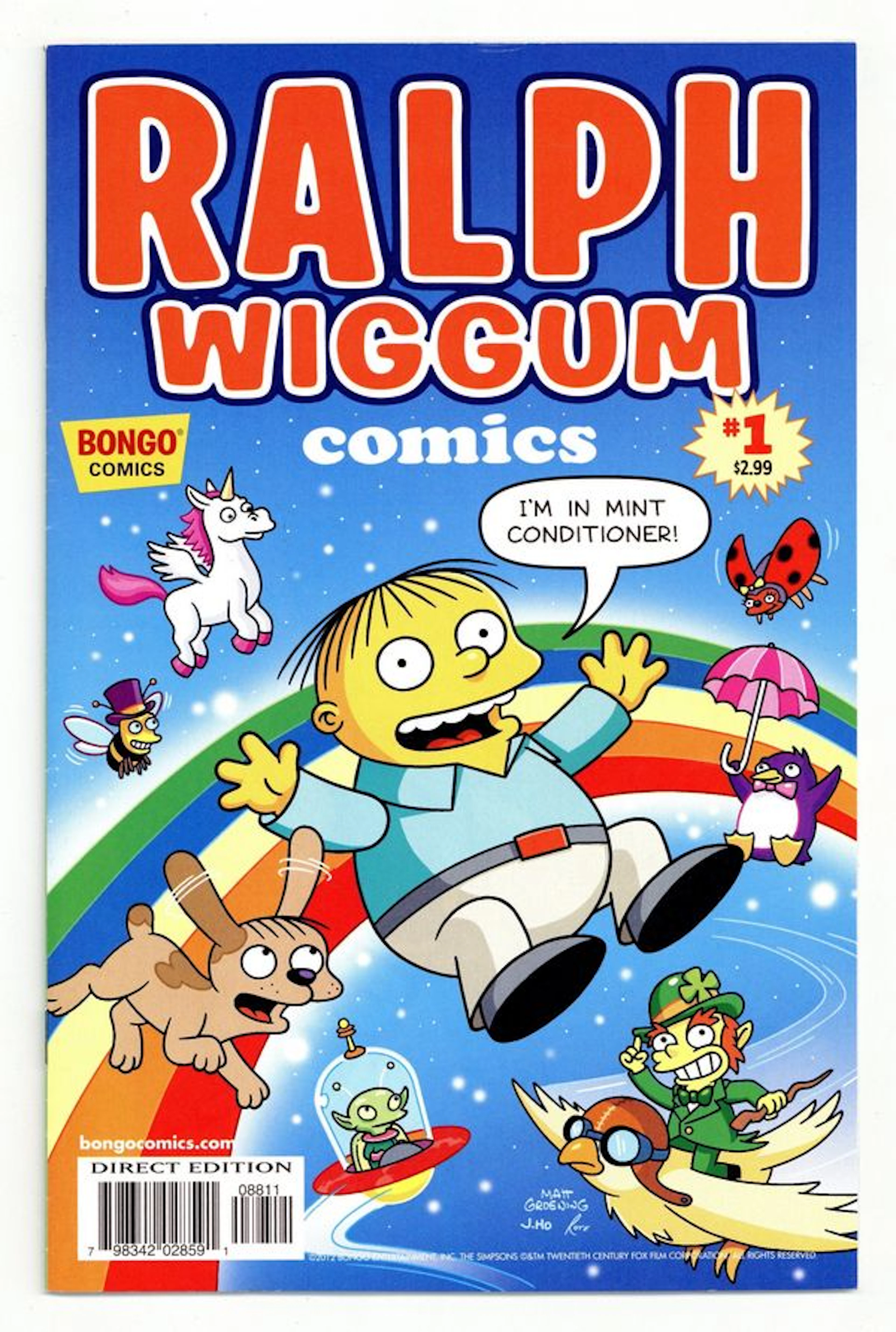 Ralph Wiggum Comics (2012 Bongo) 1C FN