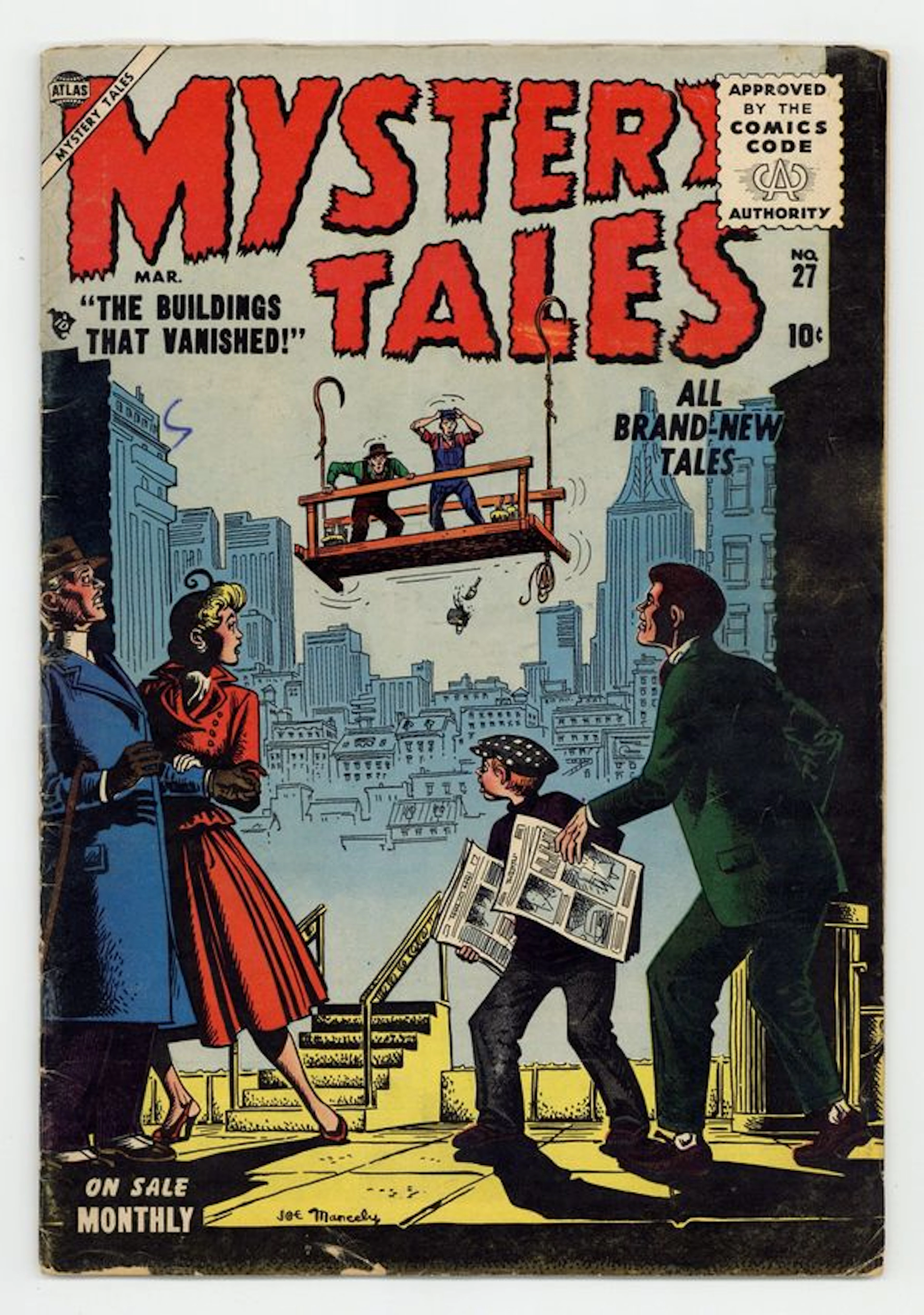 Mystery Tales (1952 Atlas) 27 GD/VG 3.0