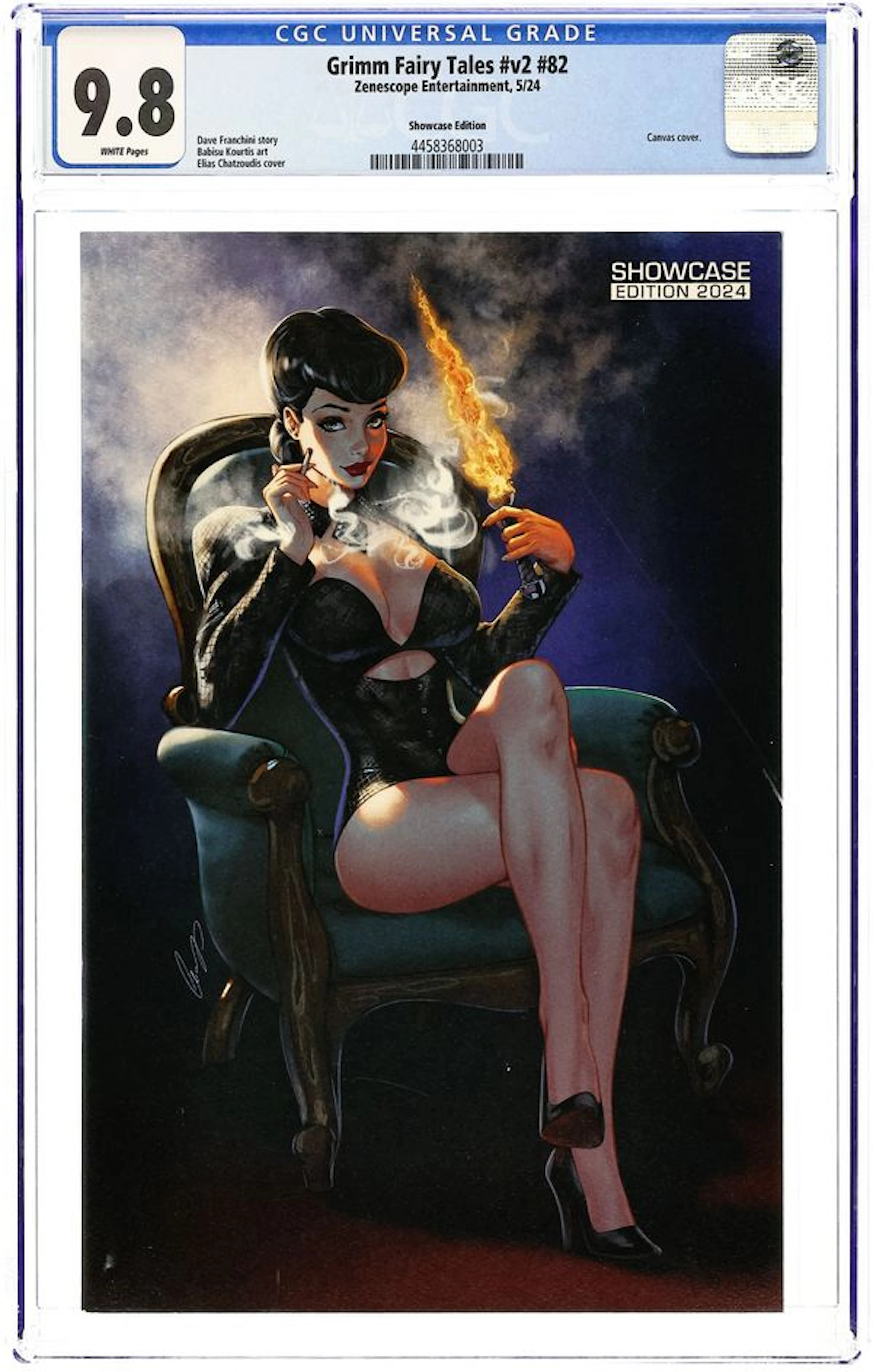 Grimm Fairy Tales (2016 2nd Series) 82SHOWCASE.CHATZOUDIS.A CGC 9.8