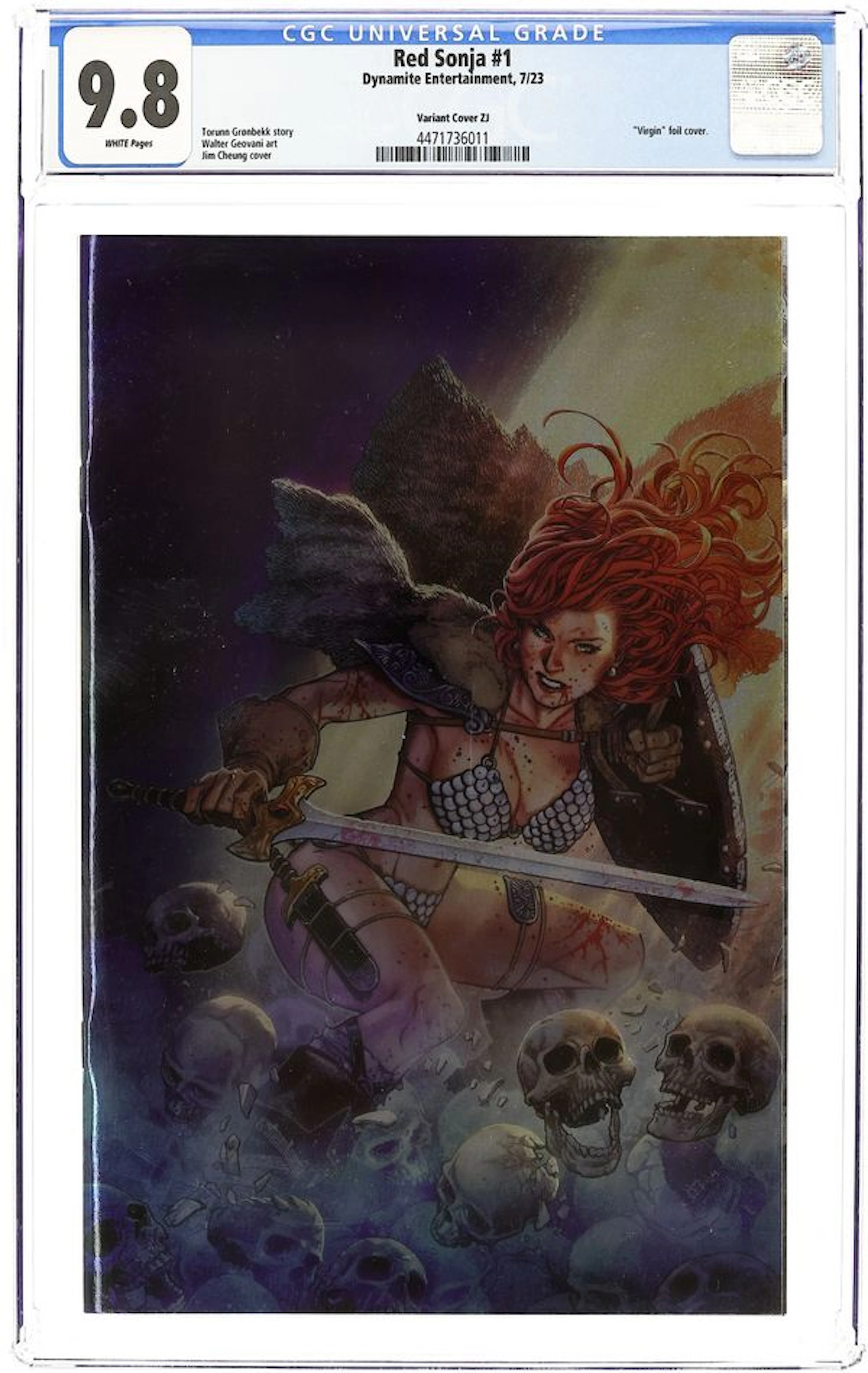 Red Sonja (2023 Dynamite) 1ZJ CGC 9.8