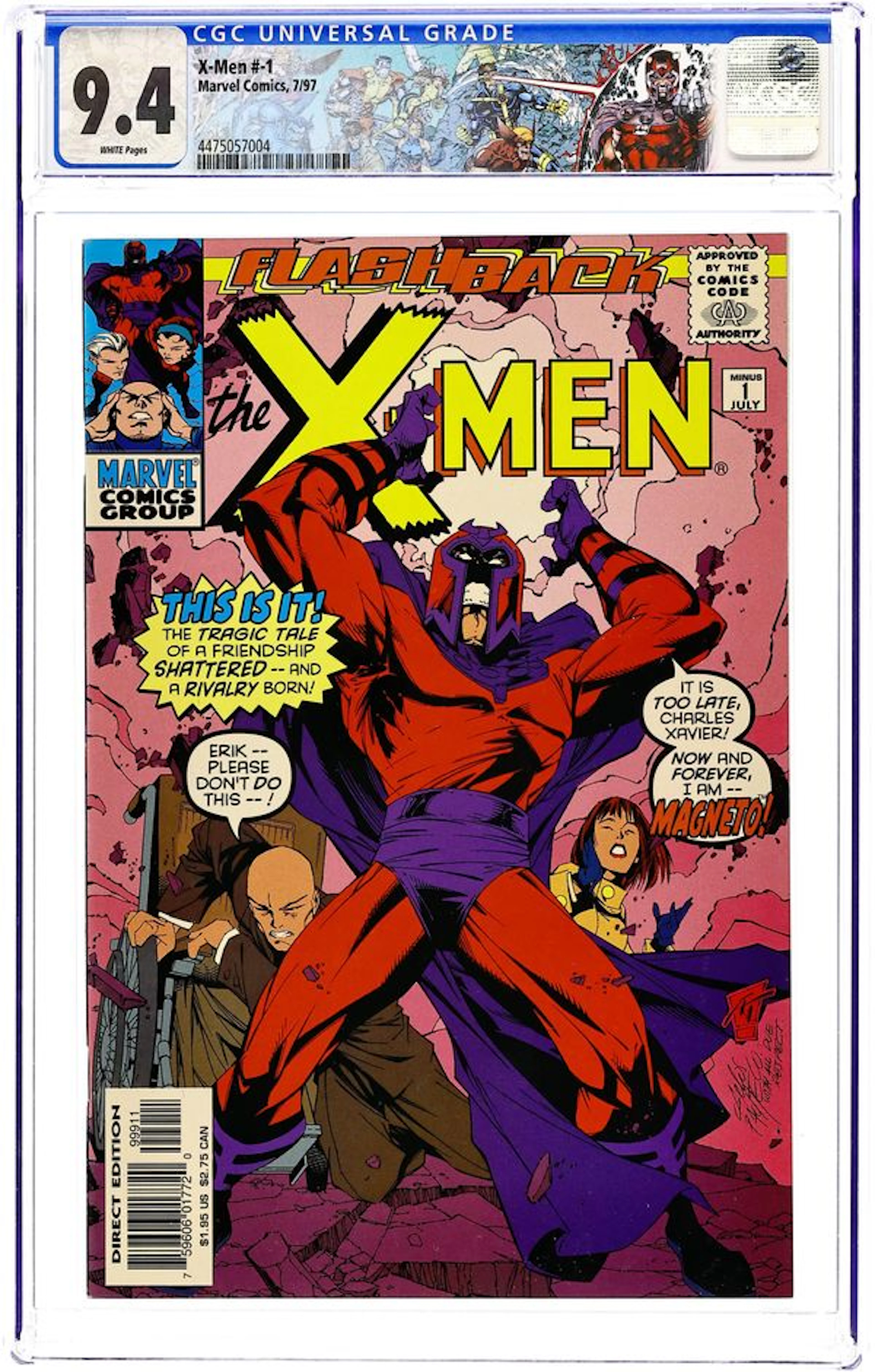 X-Men (1991 1st Series) -1A CGC 9.4