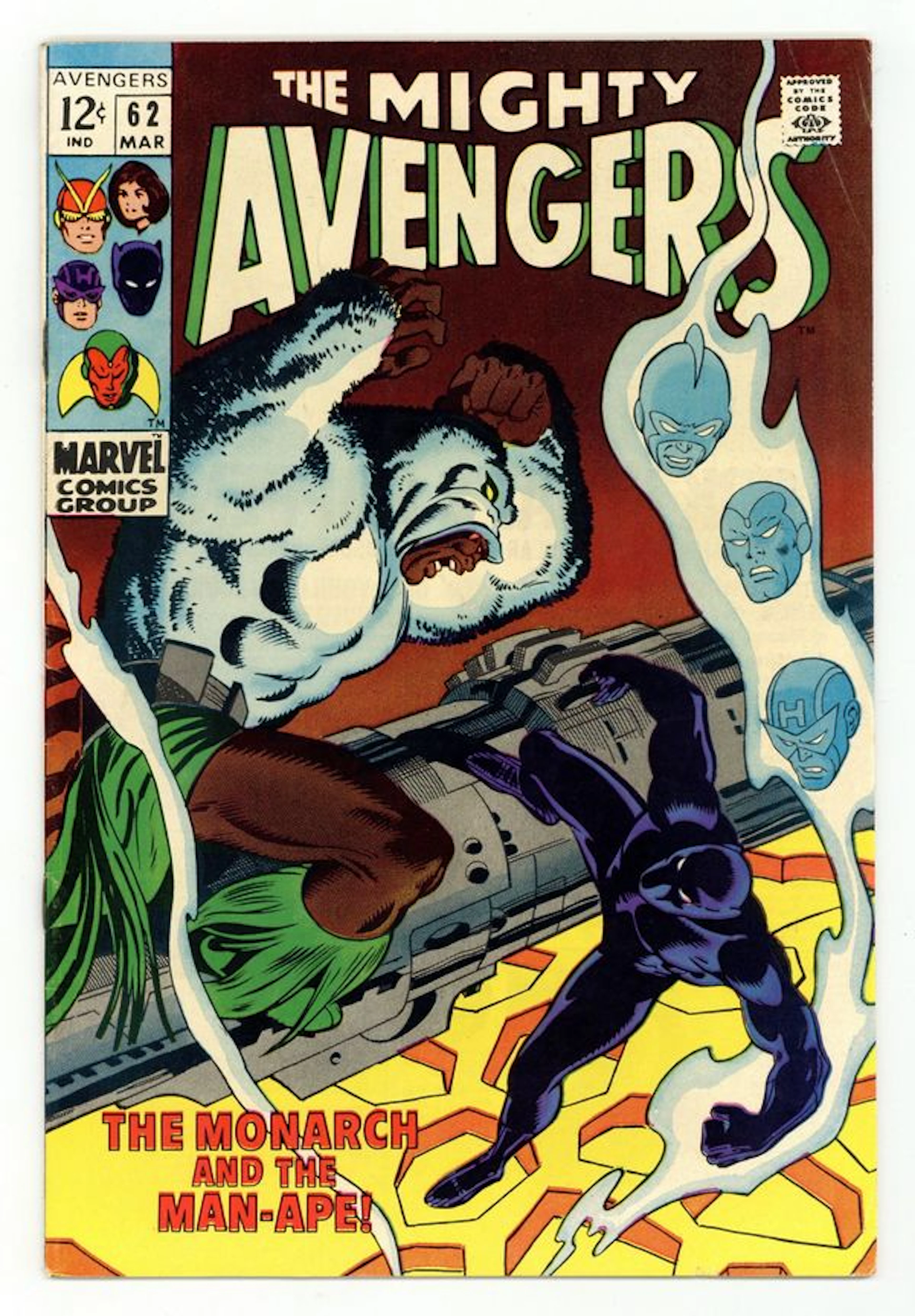 Avengers (1963 1st Series) 62 VG 4.0