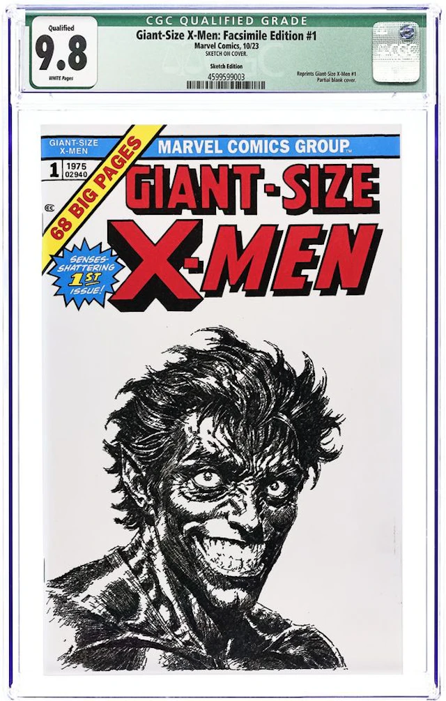 Giant Size X-Men (1975) Facsimile Edition 1ILLUMINATI CGC 9.8 Qualified