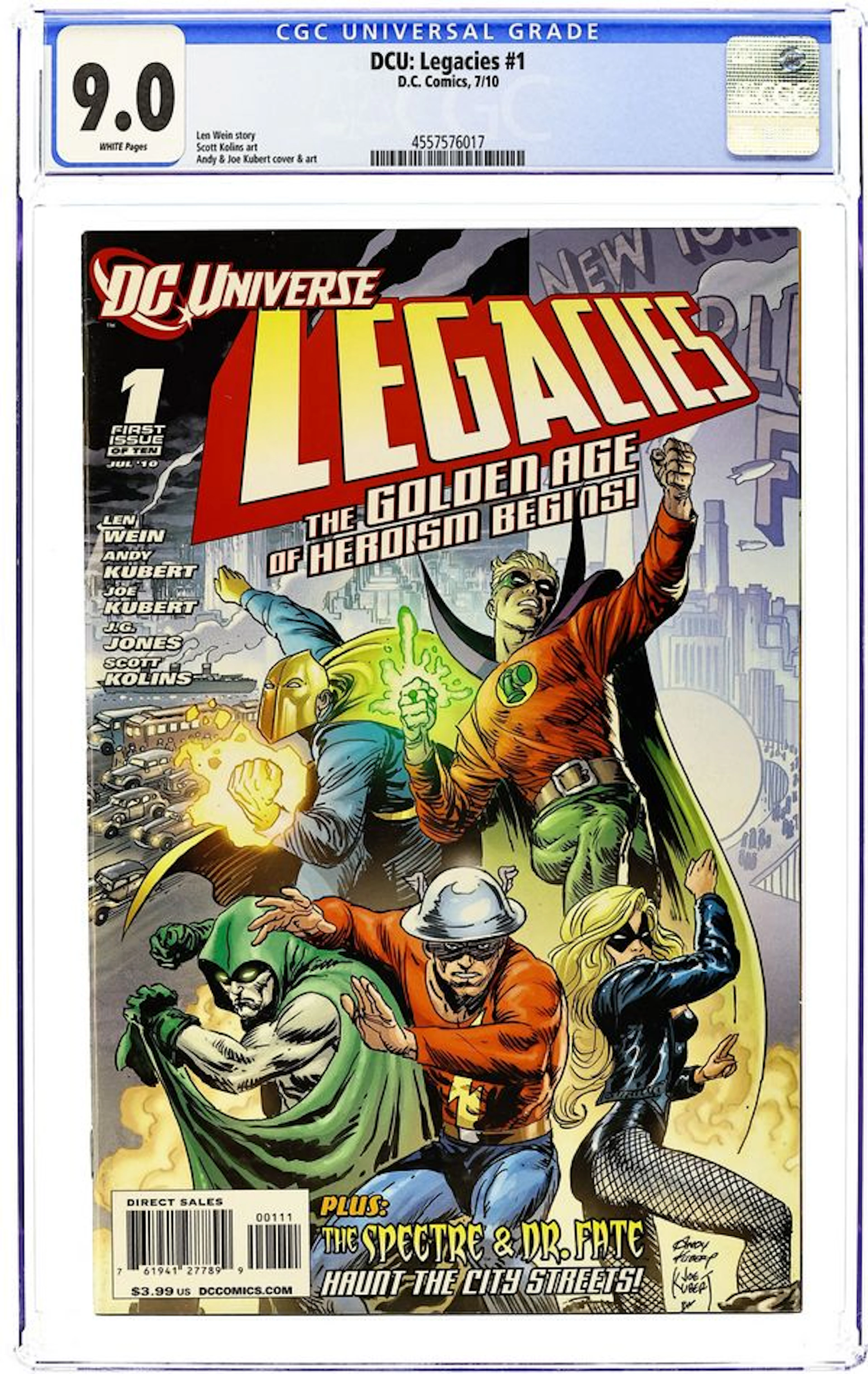 DC Universe Legacies (2010) 1A CGC 9.0
