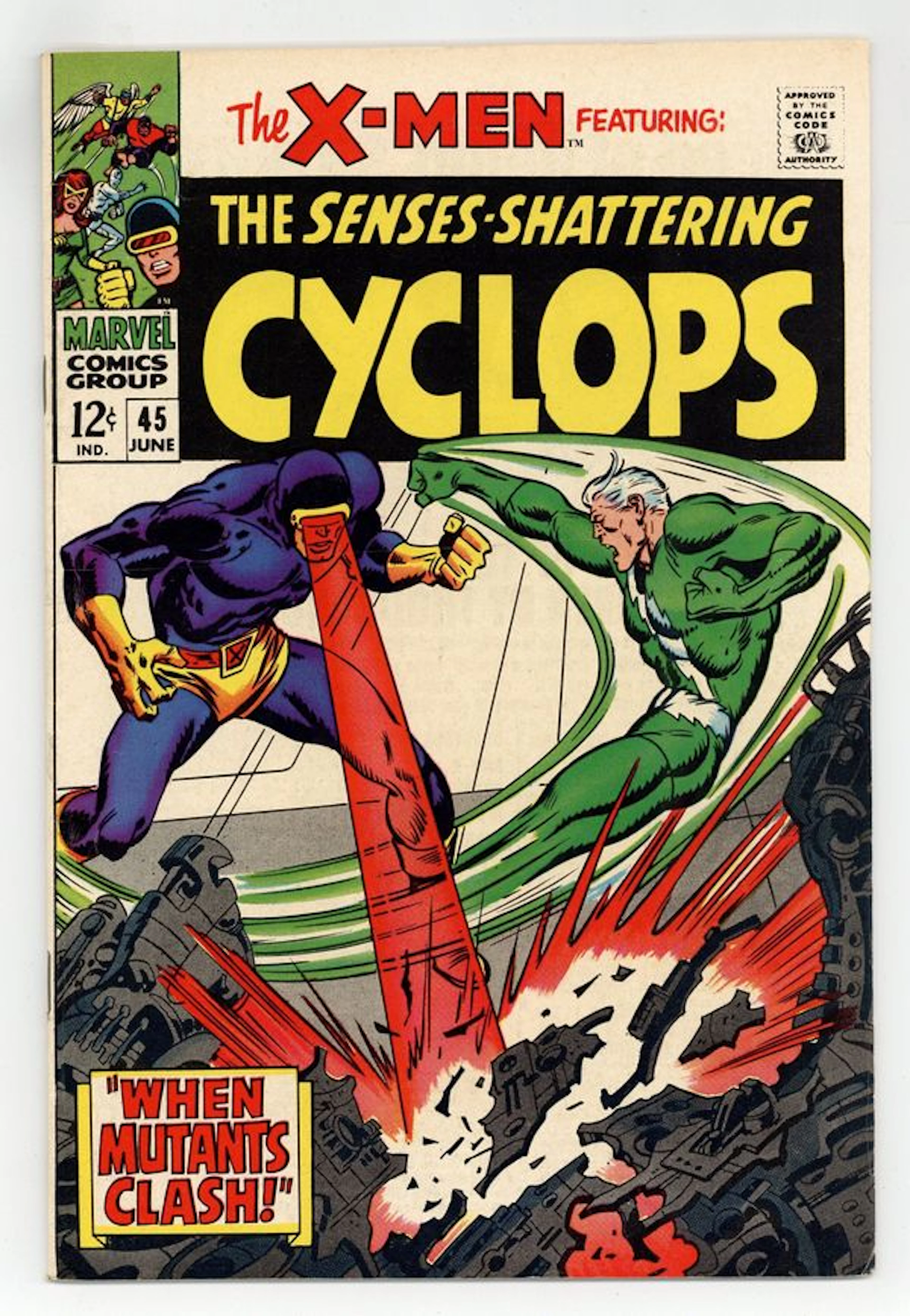 Uncanny X-Men (1963 1st Series) 45 FN+ 6.5