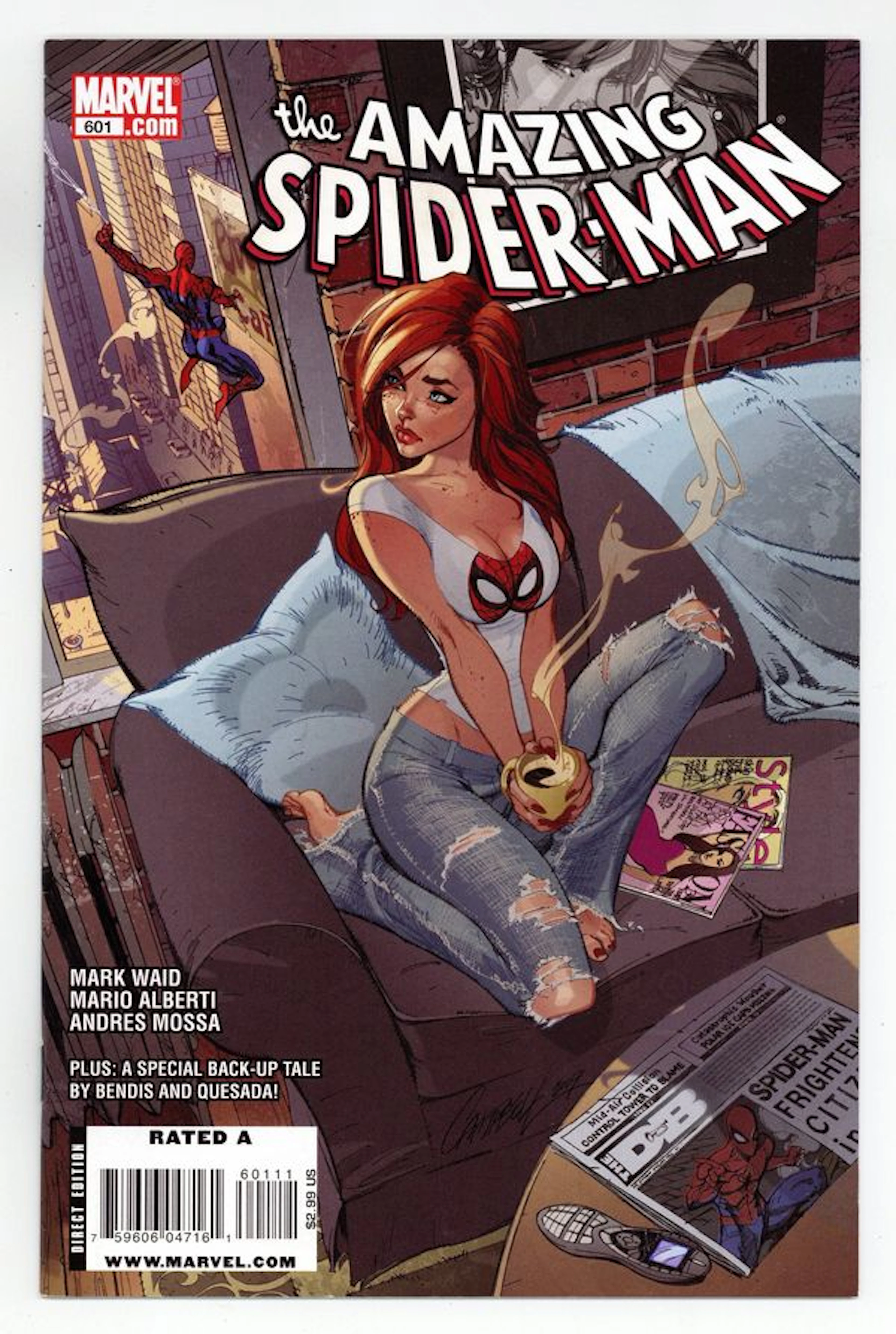 Amazing Spider-Man (1998 2nd Series) 601A VF- 7.5