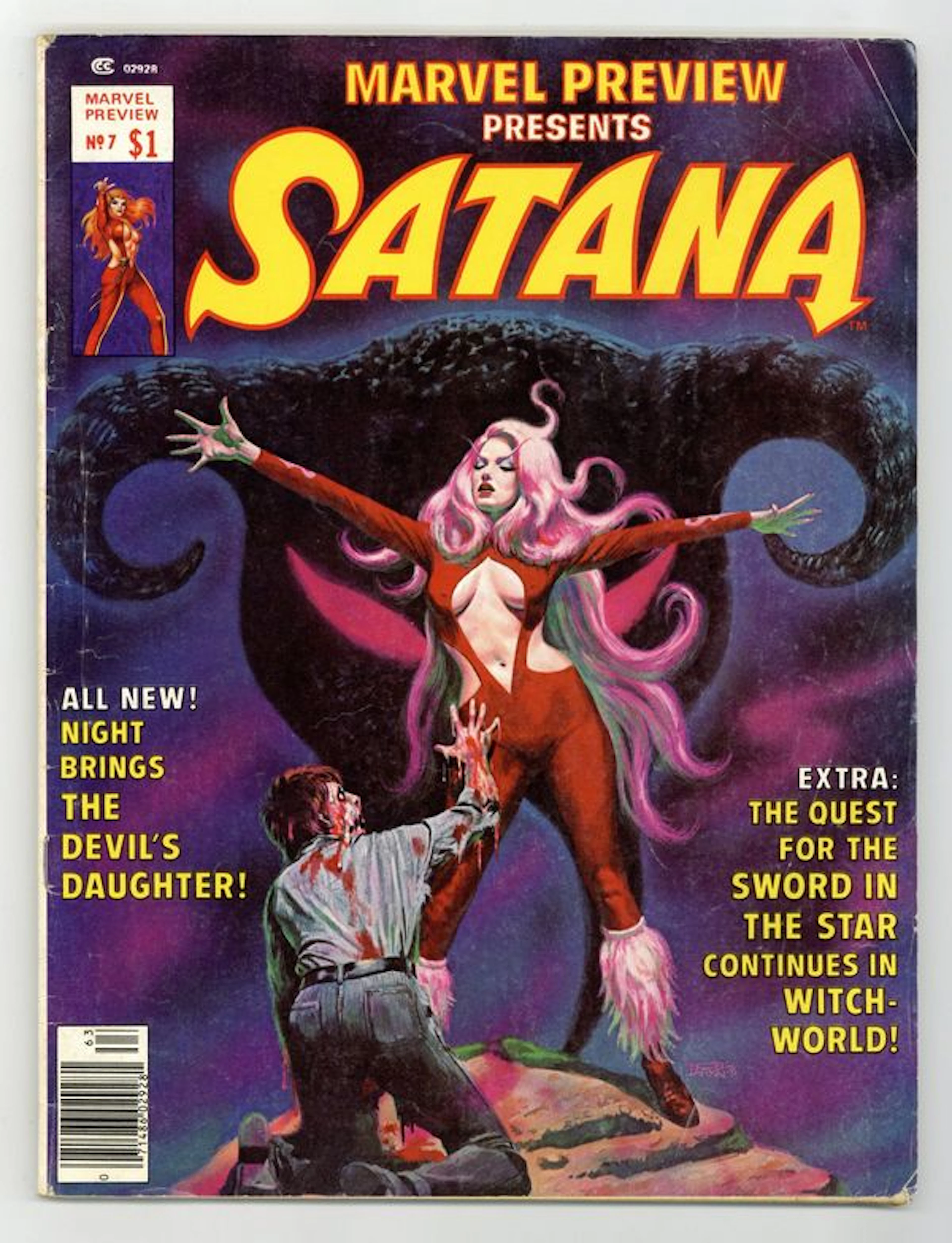 Marvel Preview (1975 Magazine) 7 GD+ 2.5