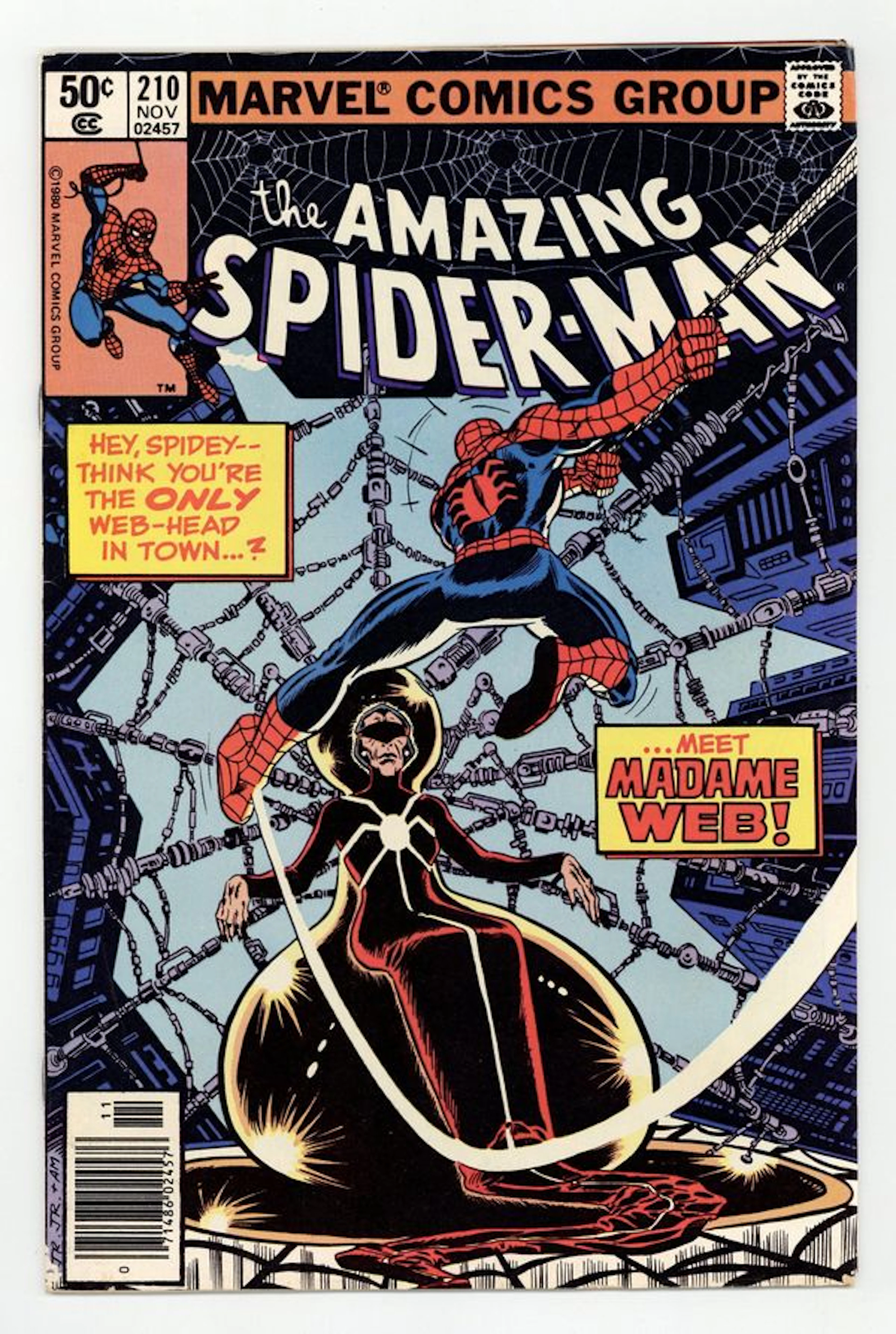 Amazing Spider-Man (1963 1st Series) 210N VG 4.0