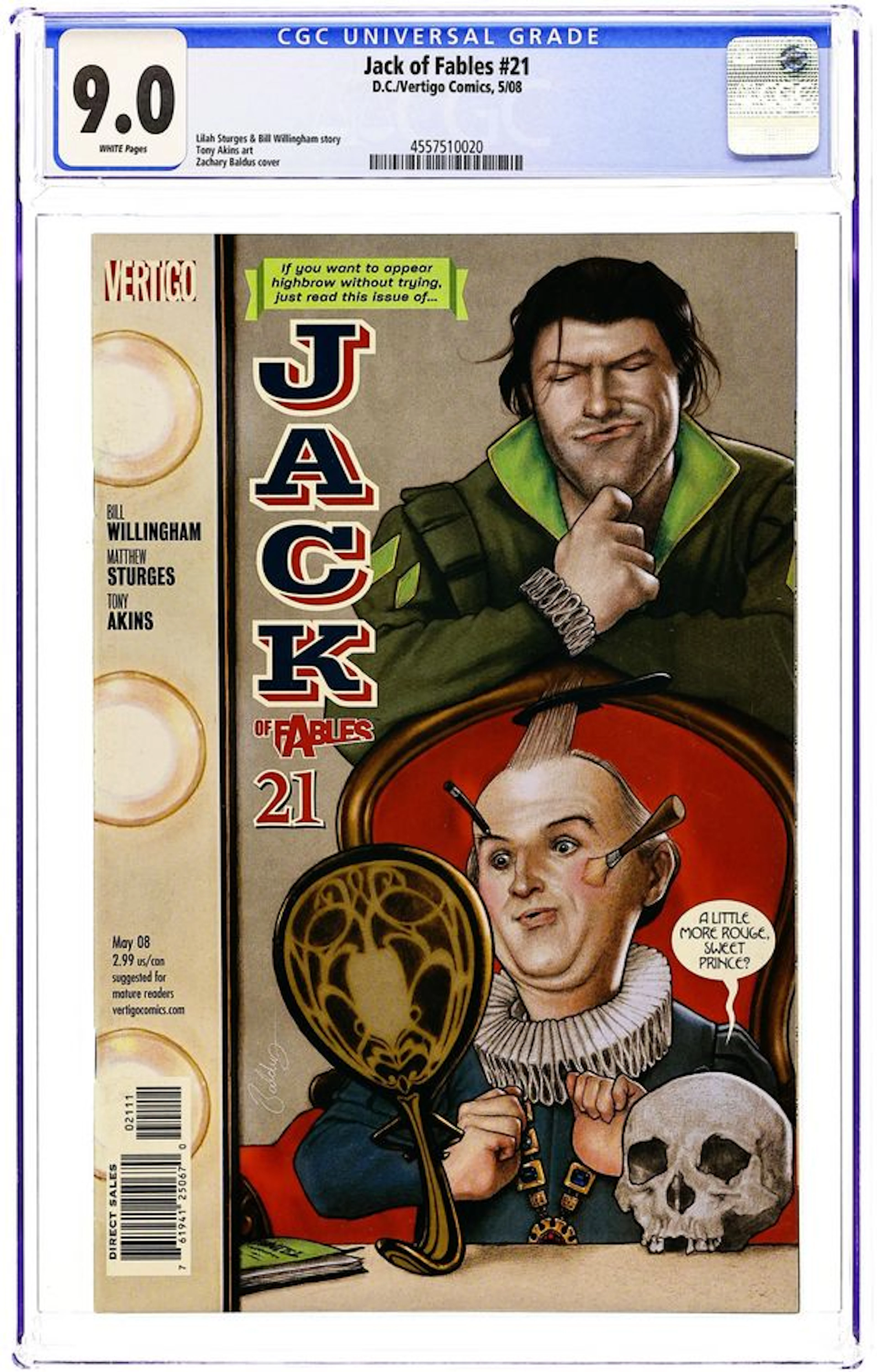 Jack of Fables (2006) 21 CGC 9.0