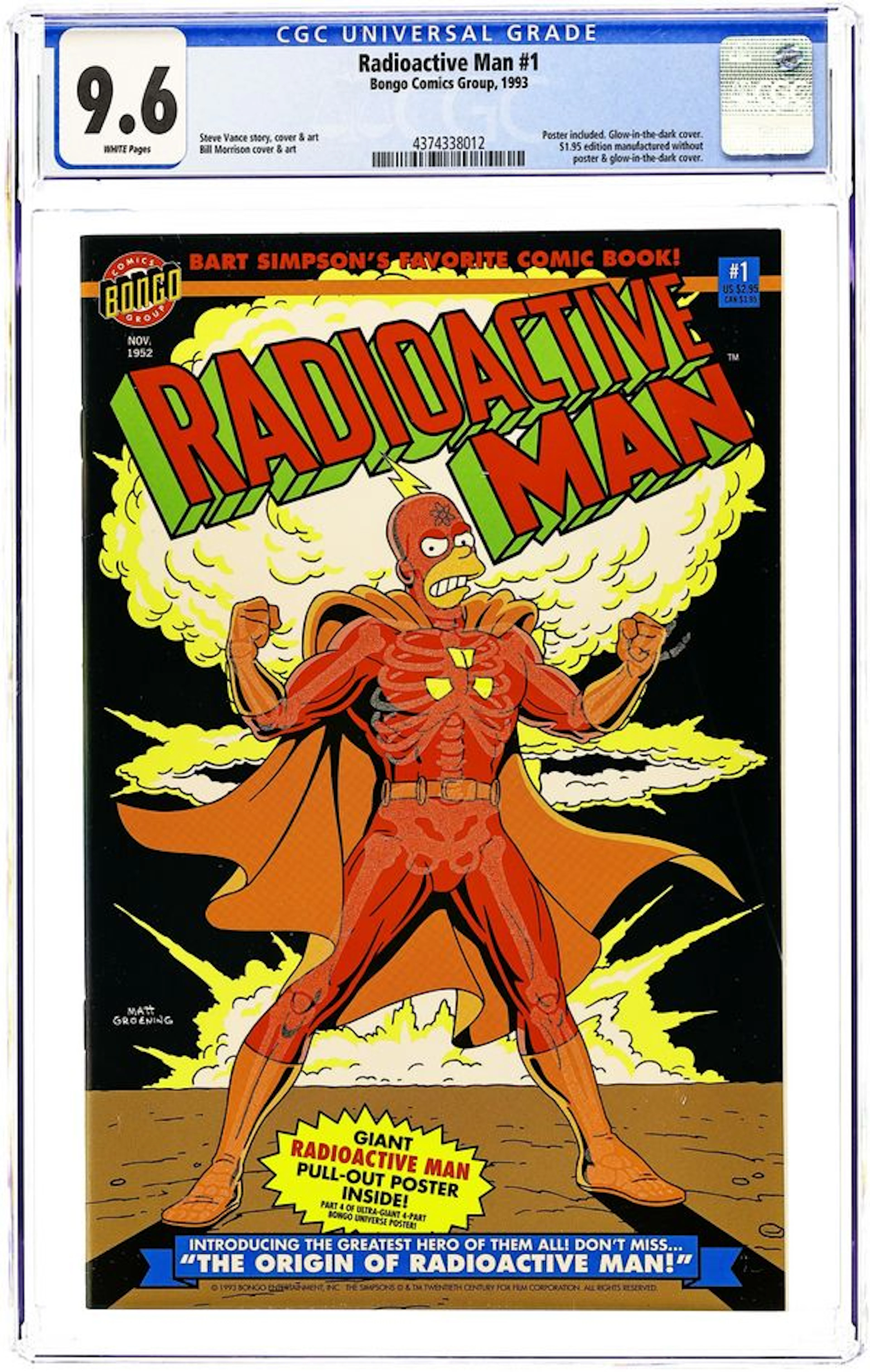 Radioactive Man (1993 1st Series) 1D CGC 9.6
