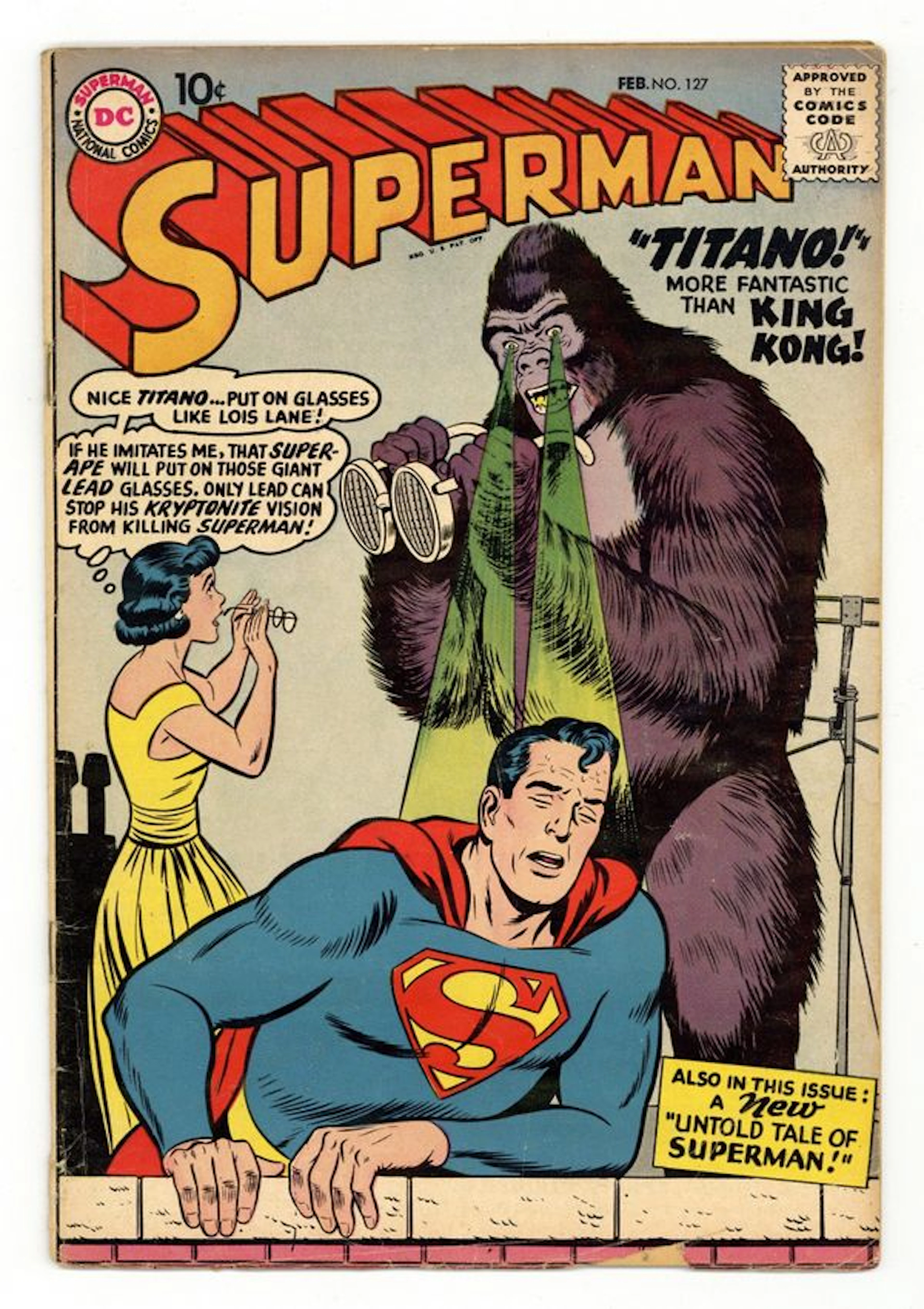 Superman (1939 1st Series) 127 GD+ 2.5