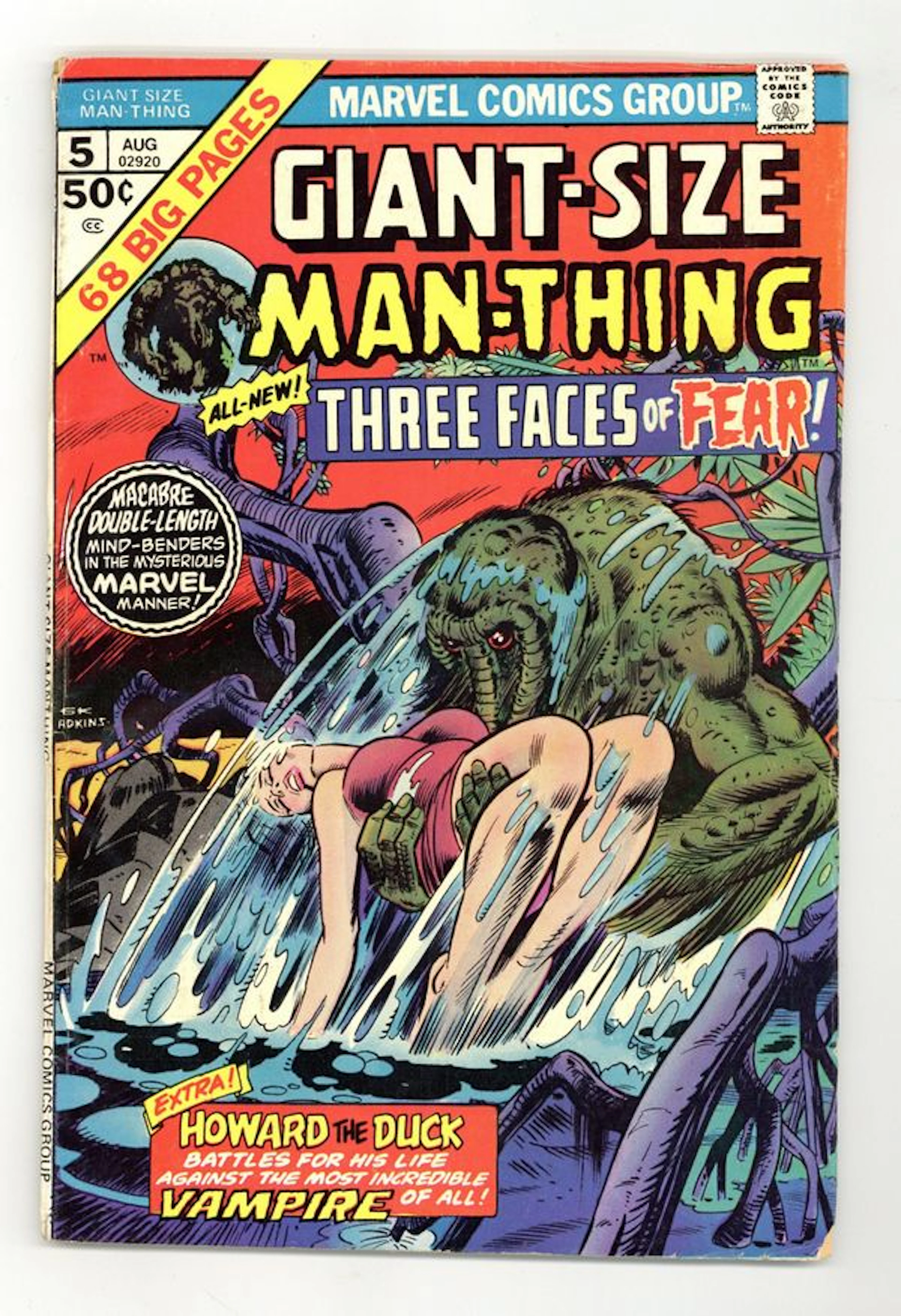 Giant Size Man-Thing (1974) 5 GD 2.0