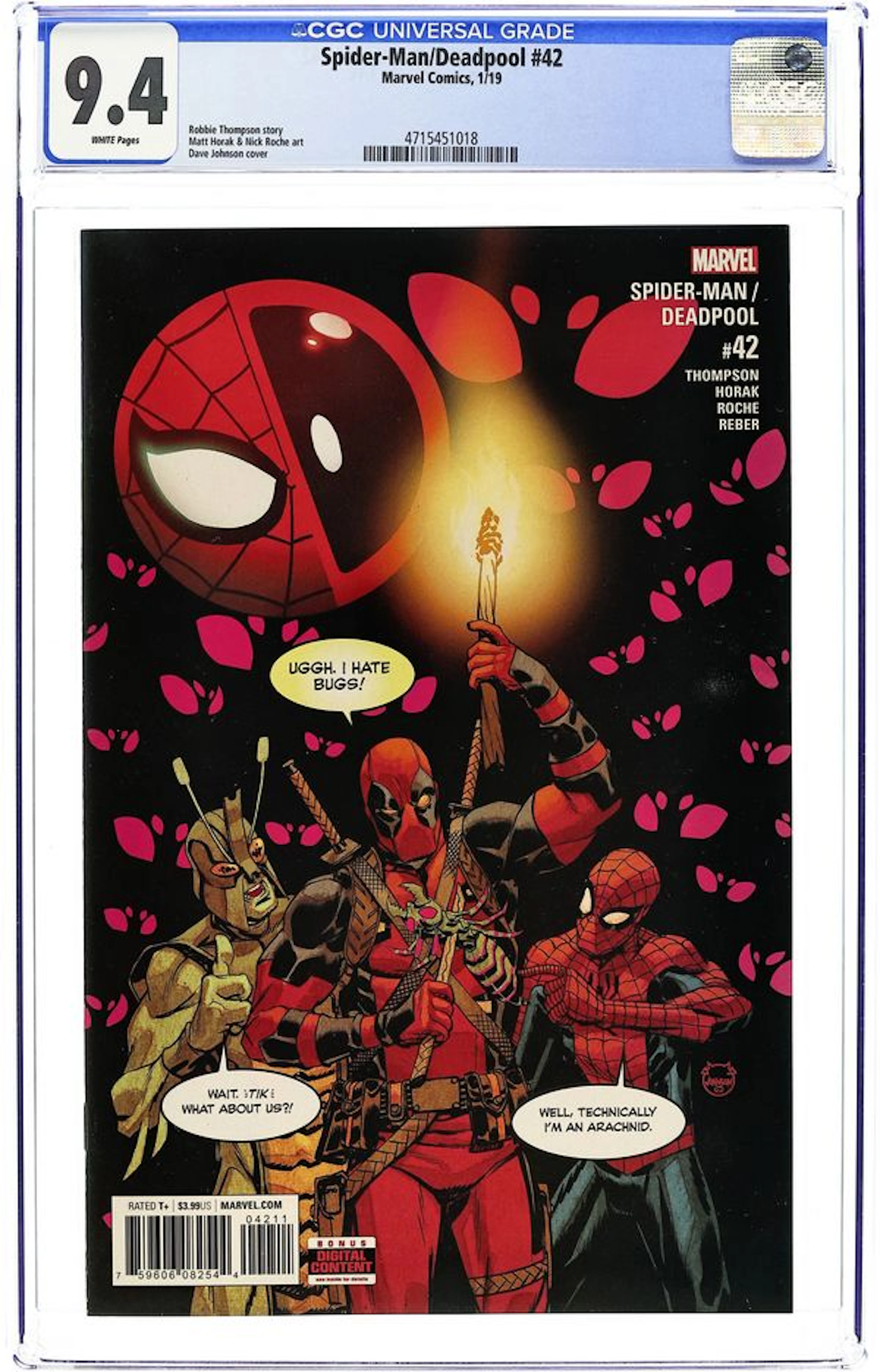 Spider-Man Deadpool (2016) 42 CGC 9.4