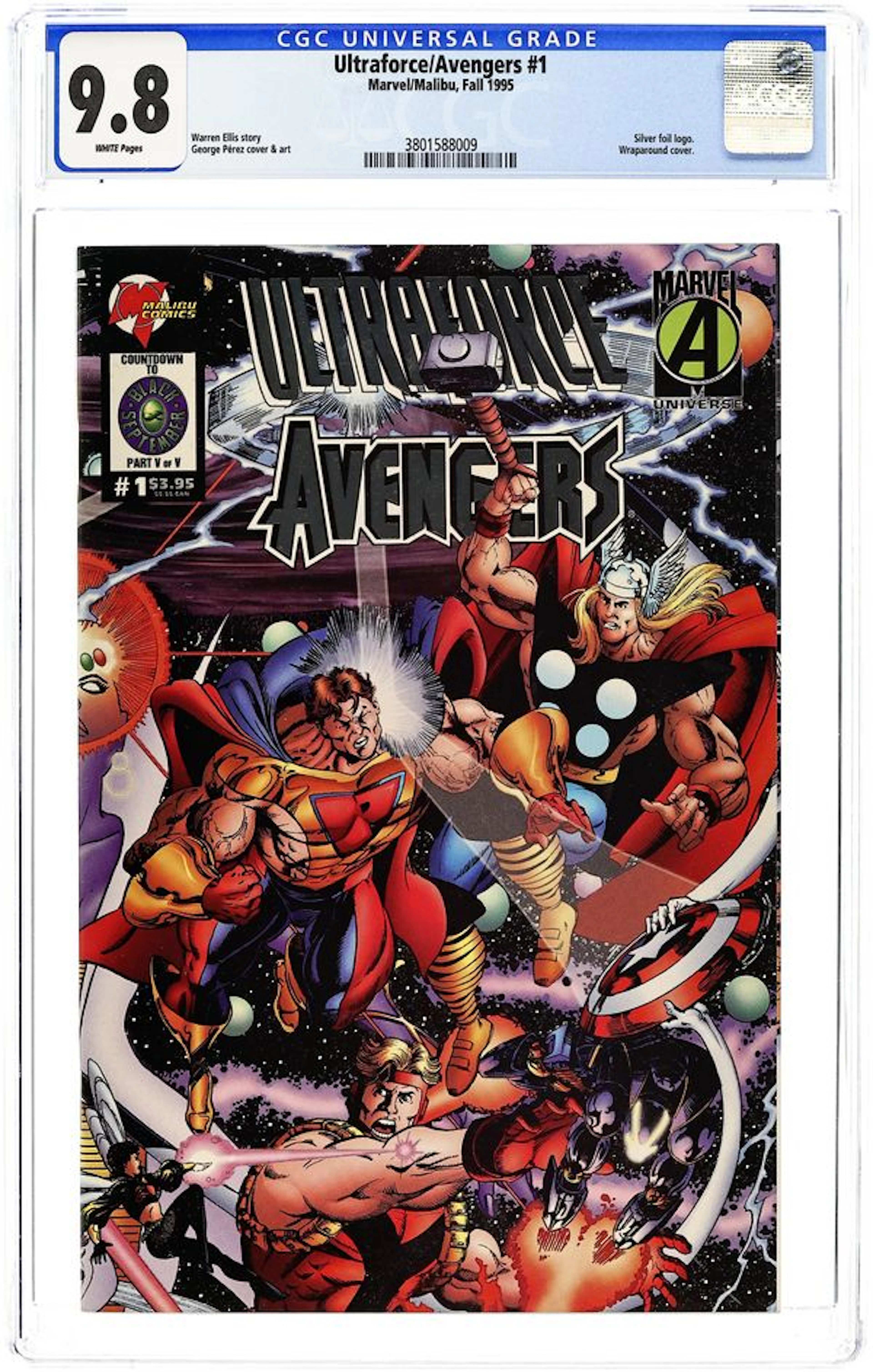 Ultraforce Avengers (1995) 1 CGC 9.8