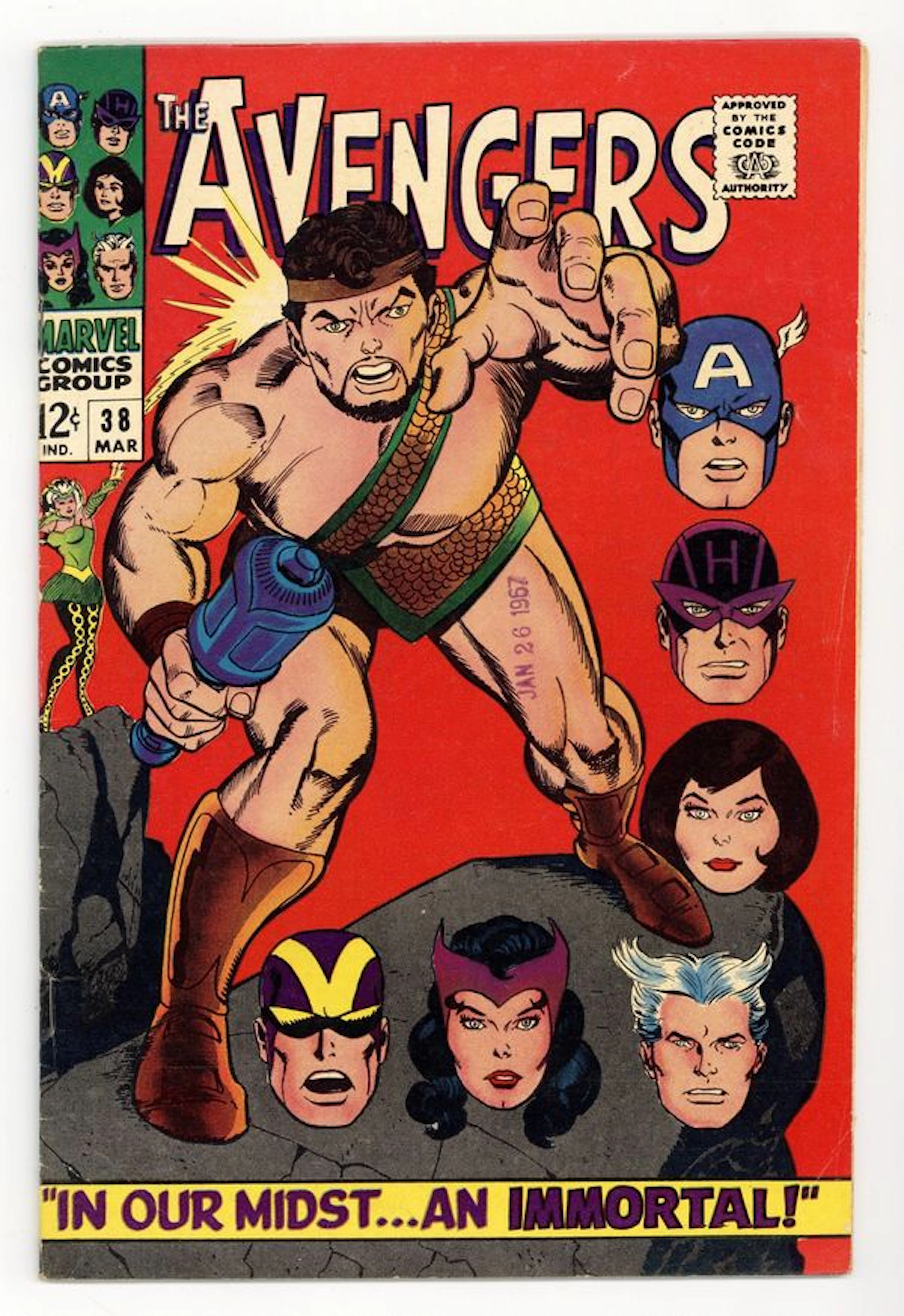 Avengers (1963 1st Series) 38 VG 4.0