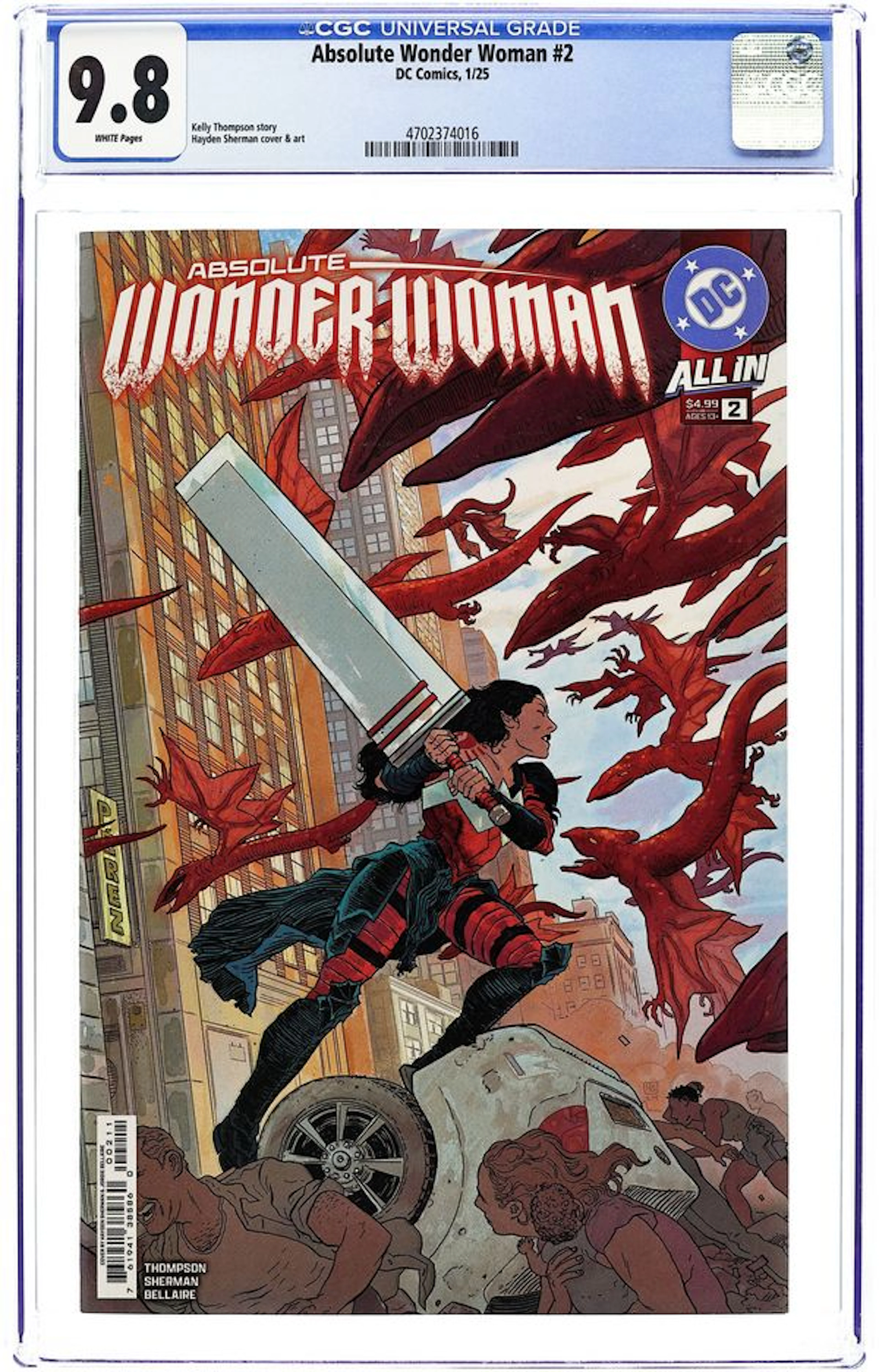Absolute Wonder Woman (2024 DC) 2A CGC 9.8
