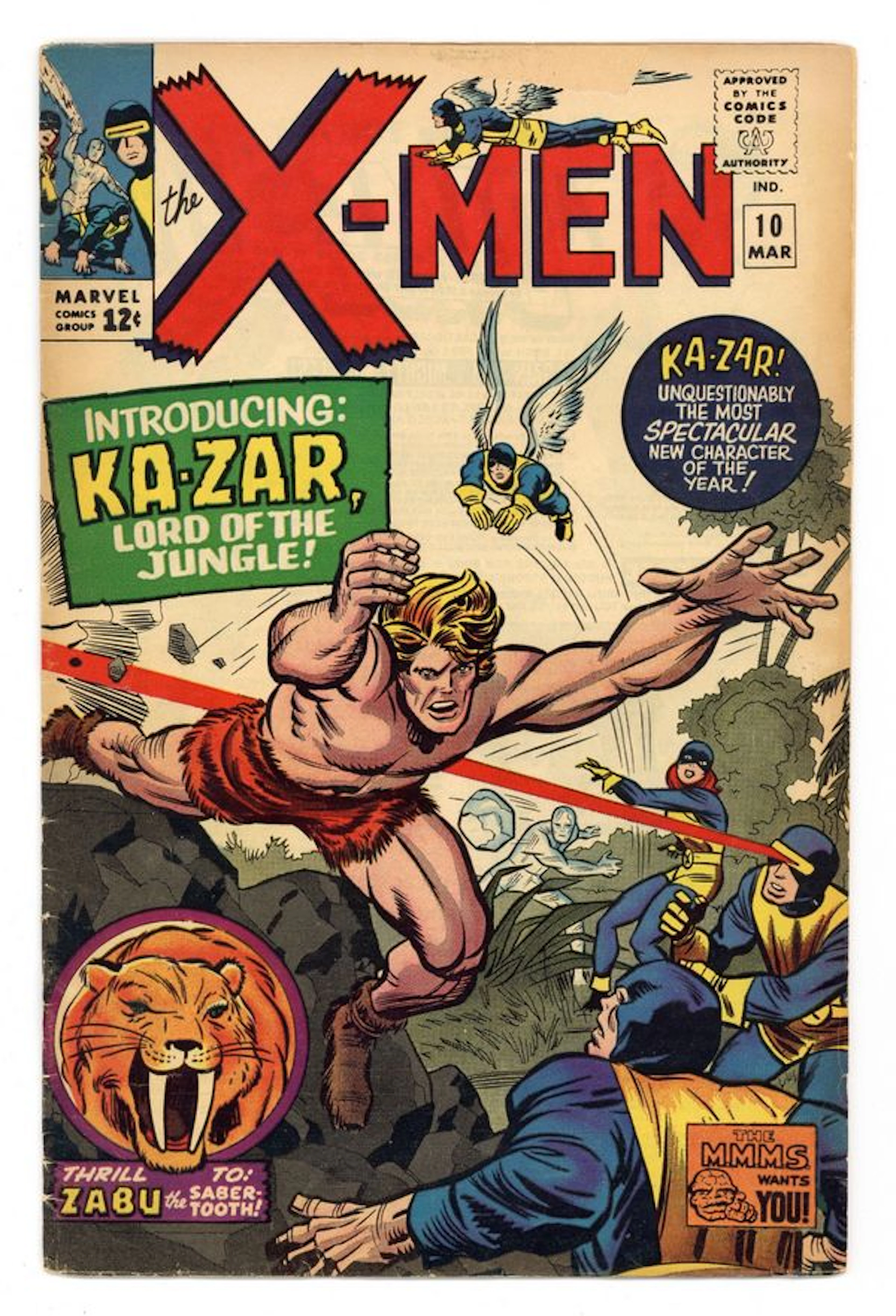 Uncanny X-Men (1963 1st Series) 10 GD 2.0