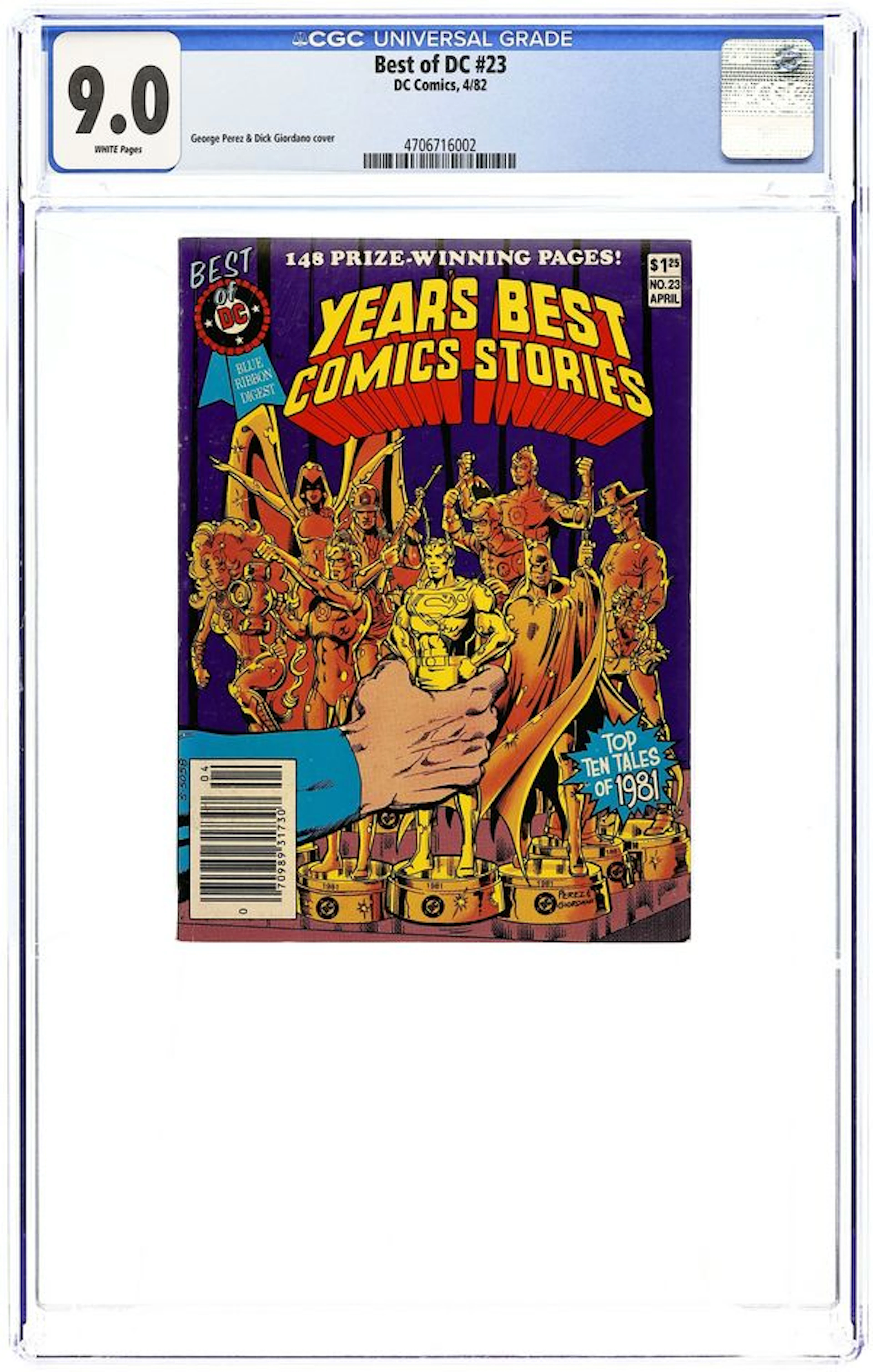 Best of DC Blue Ribbon Digest (1979) 23 CGC 9.0