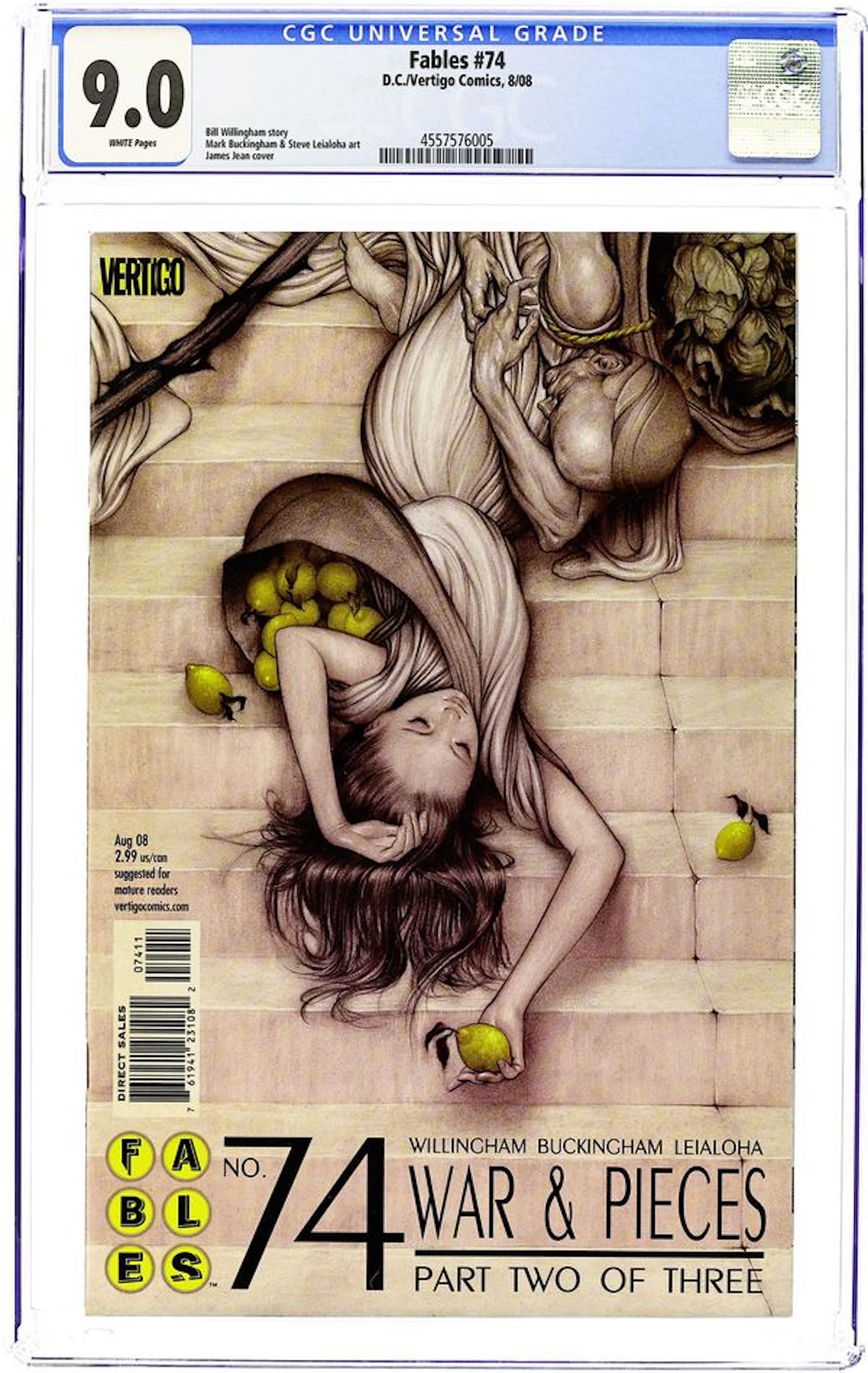 Fables (2002) 74 CGC 9.0