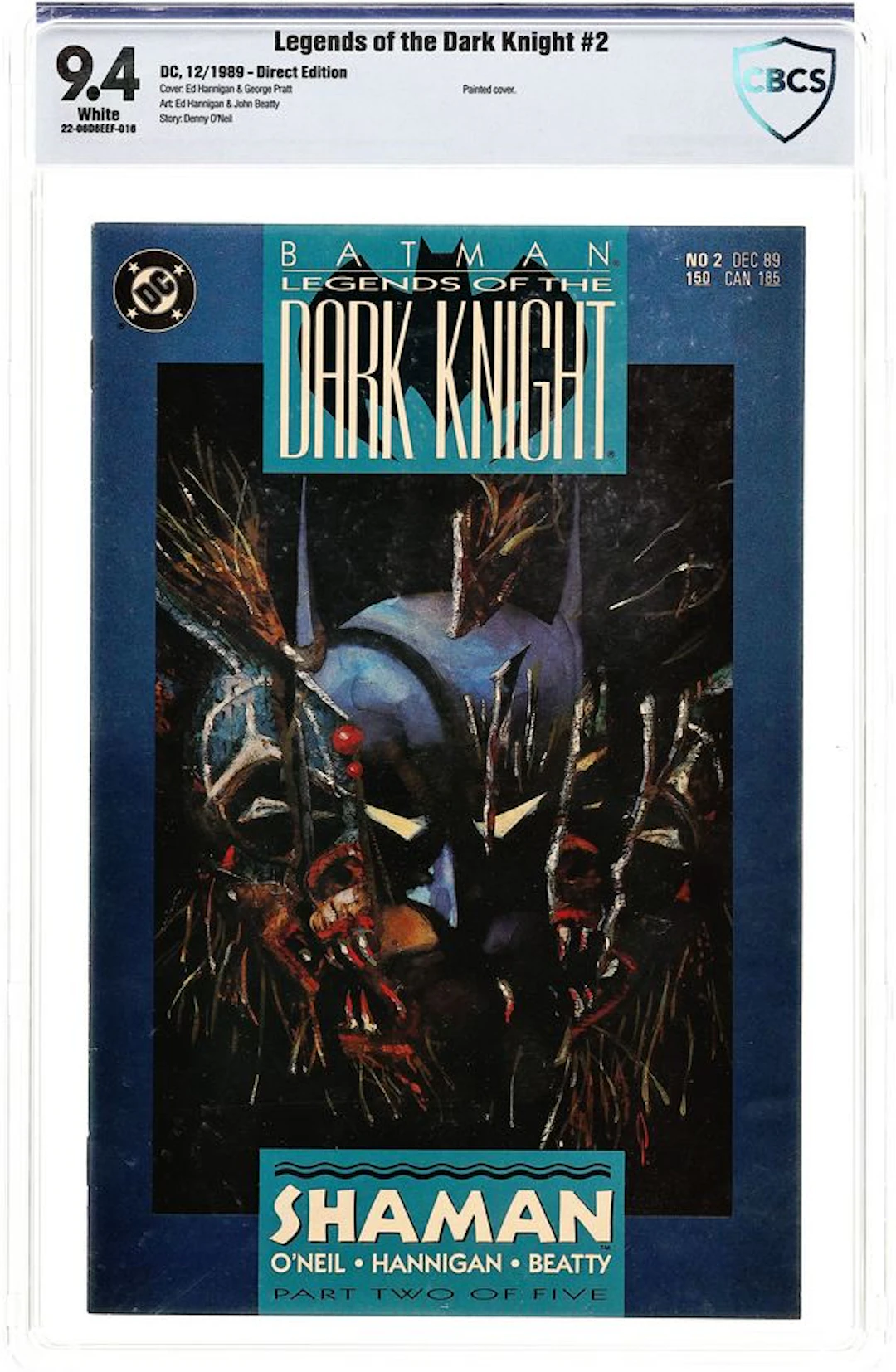 Batman Legends of the Dark Knight (1989) 2 CBCS 9.4