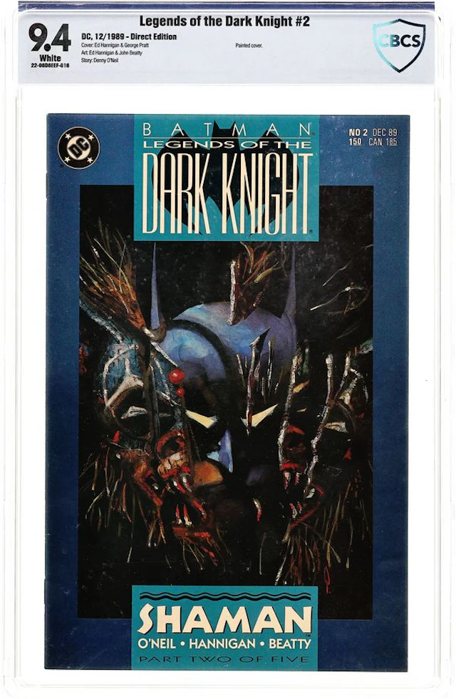 Batman Legends of the Dark Knight (1989) 2 CBCS 9.4