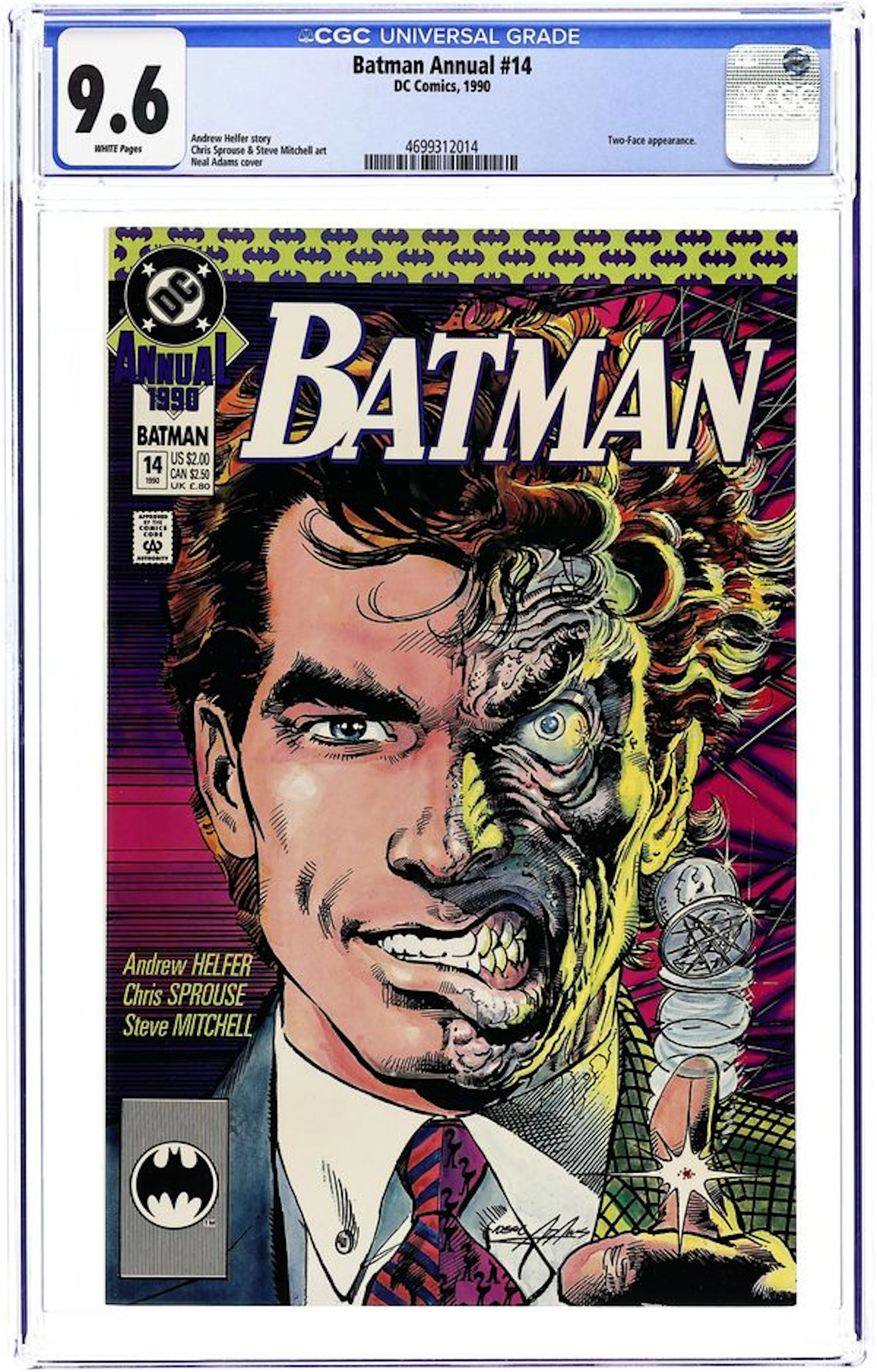 Batman (1940) Annual 14 CGC 9.6