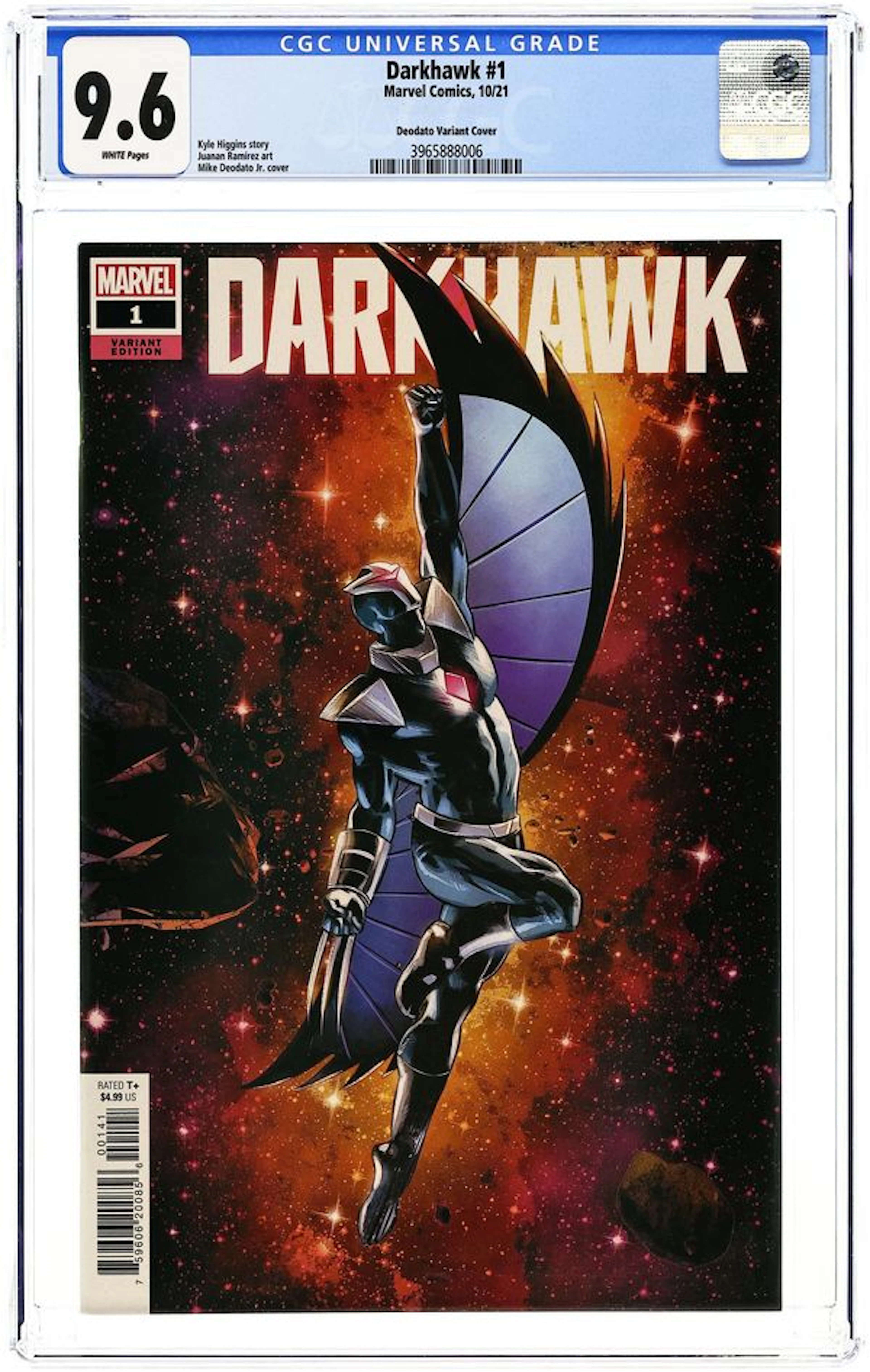 Darkhawk (2021 3rd Series) 1D CGC 9.6