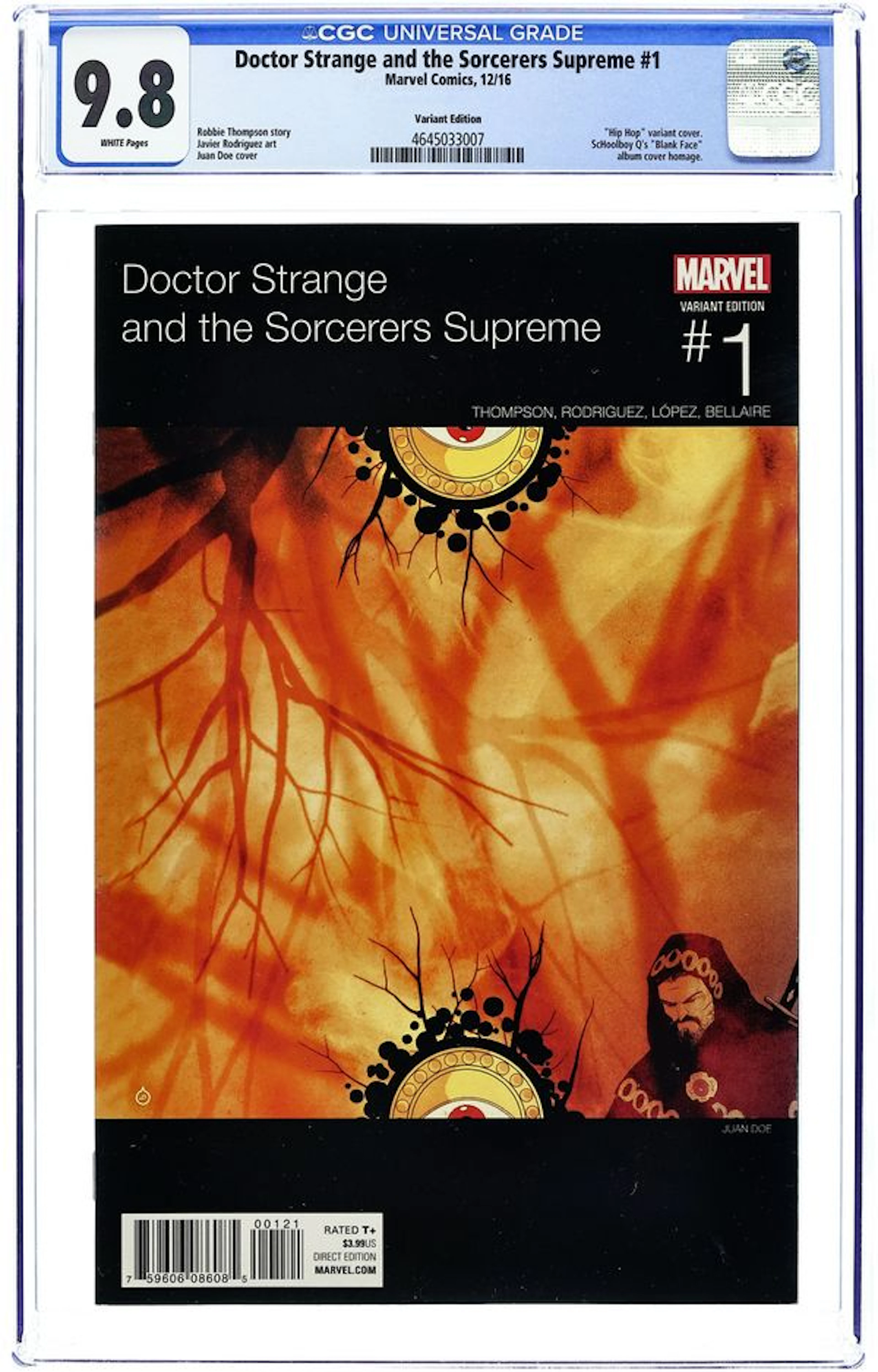 Doctor Strange and the Sorcerers Supreme (2016) Now 1H CGC 9.8