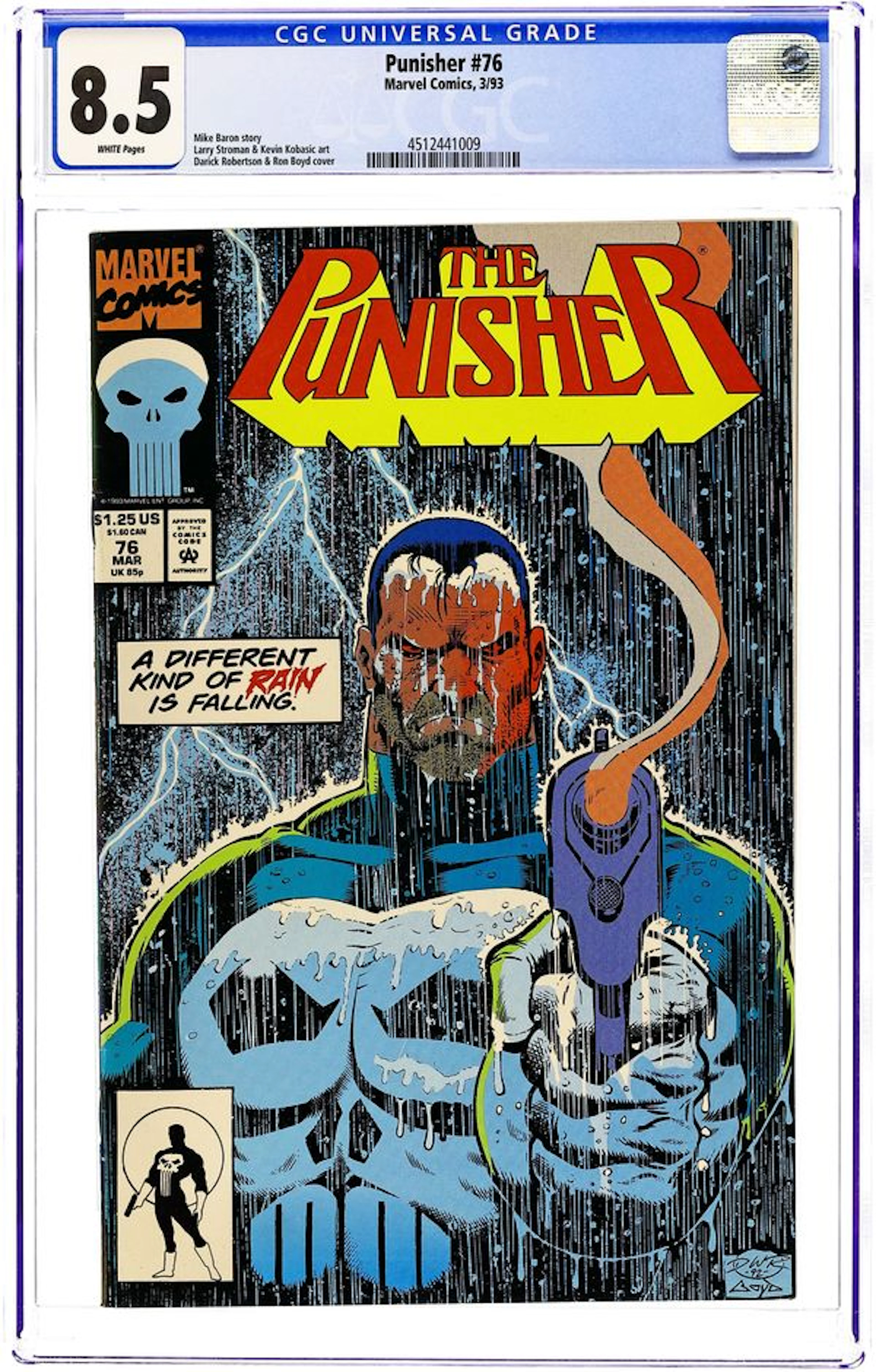 Punisher (1987 2nd Series) 76 CGC 8.5