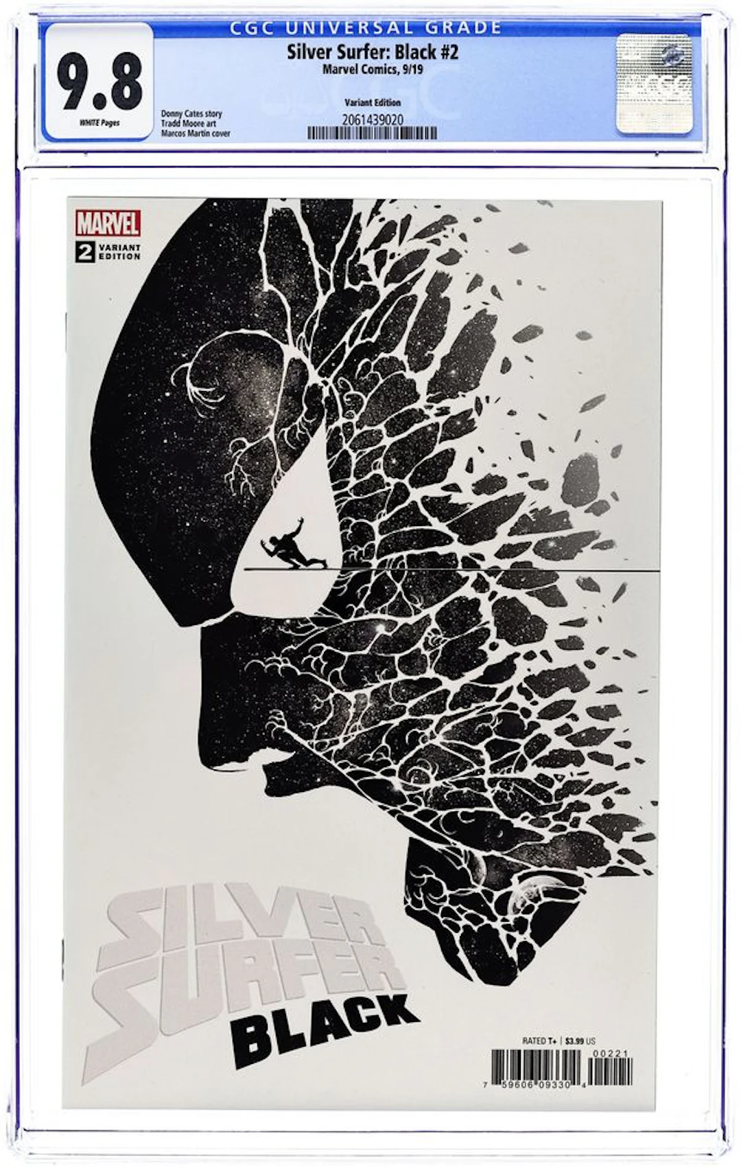 Silver Surfer Black (2019 Marvel) 2B CGC 9.8