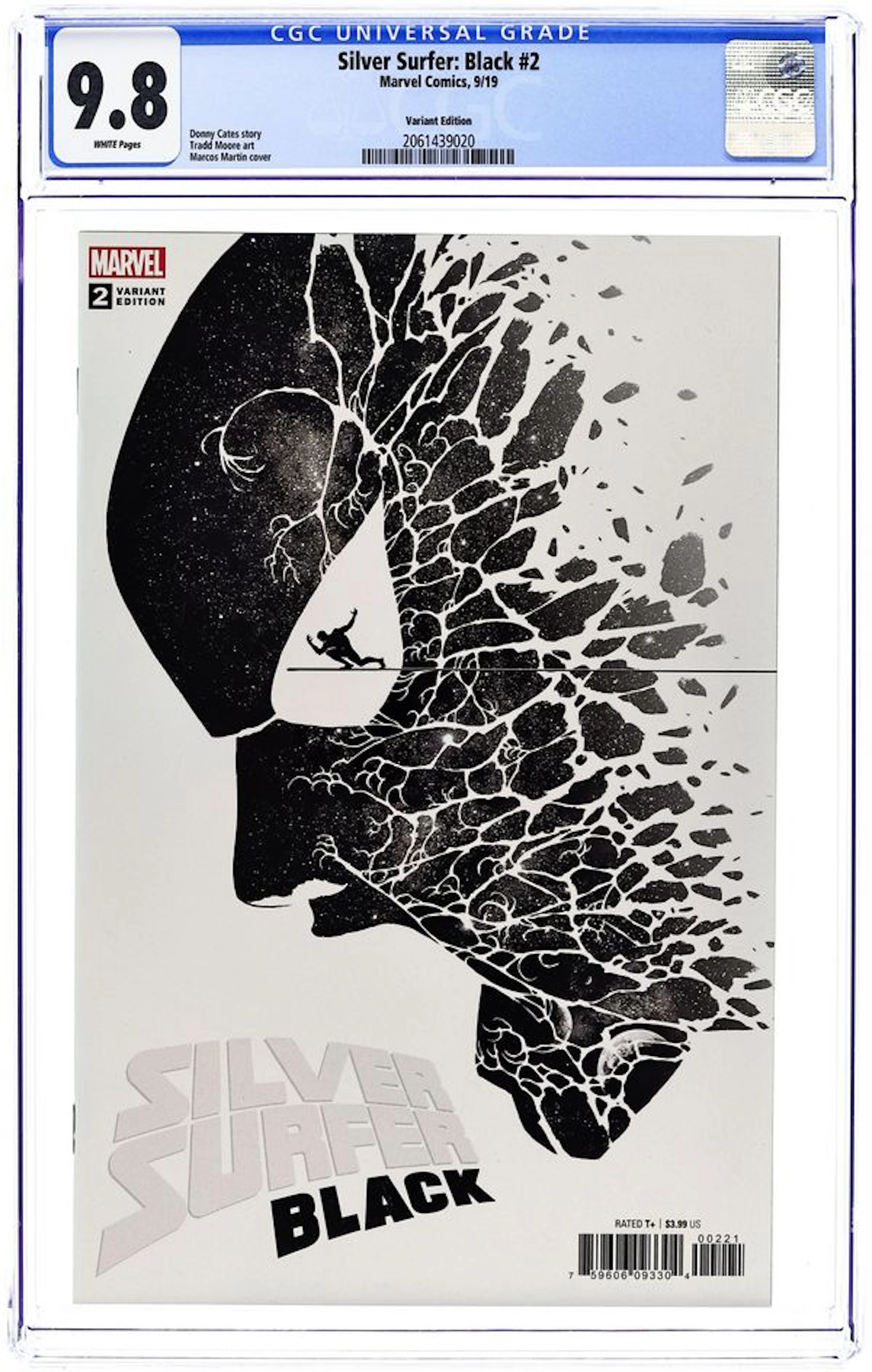 Silver Surfer Black (2019 Marvel) 2B CGC 9.8