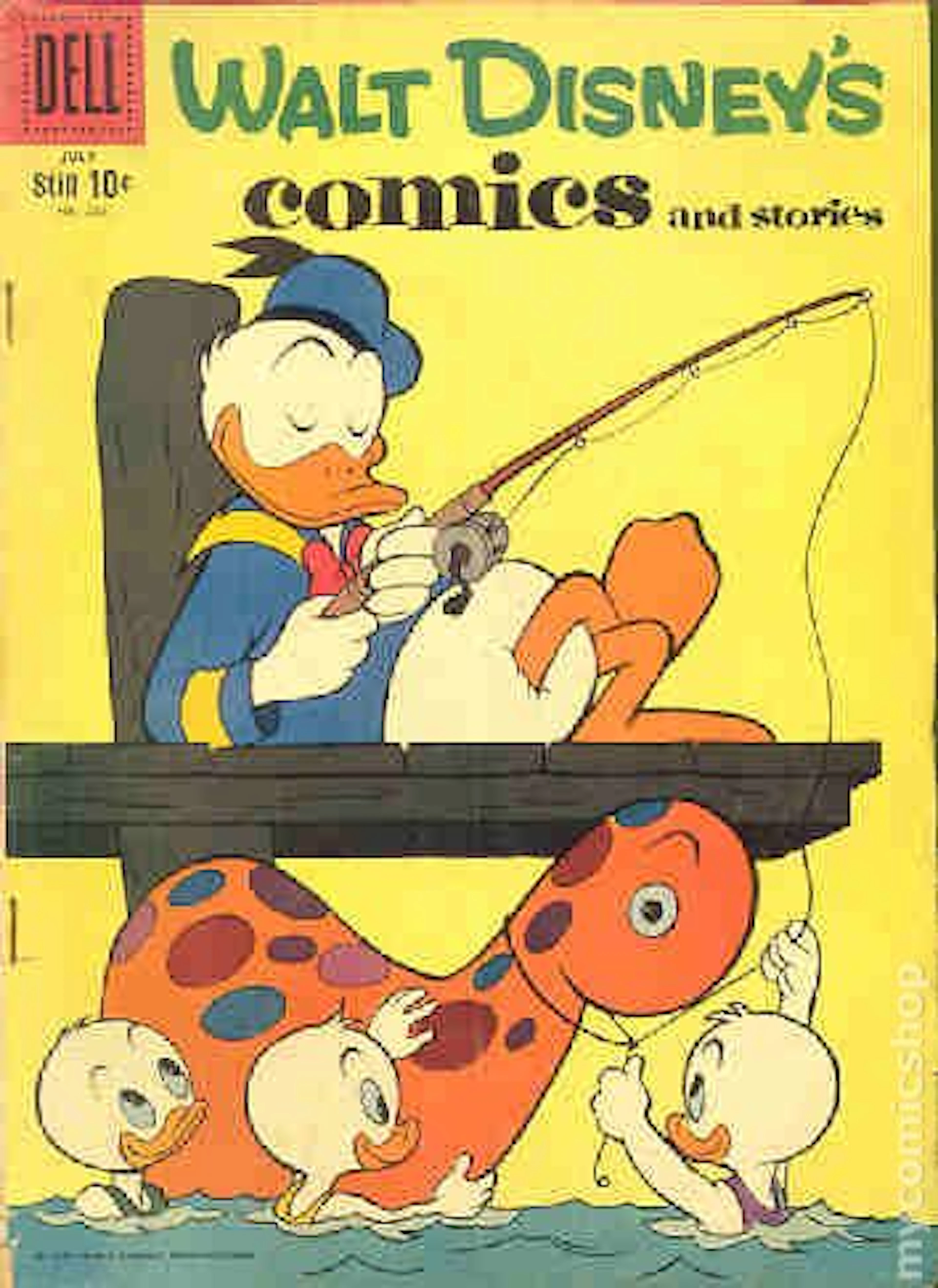Walt Disney's Comics and Stories (1940 Dell/Gold Key/Gladstone) 226 VG- 3.5
