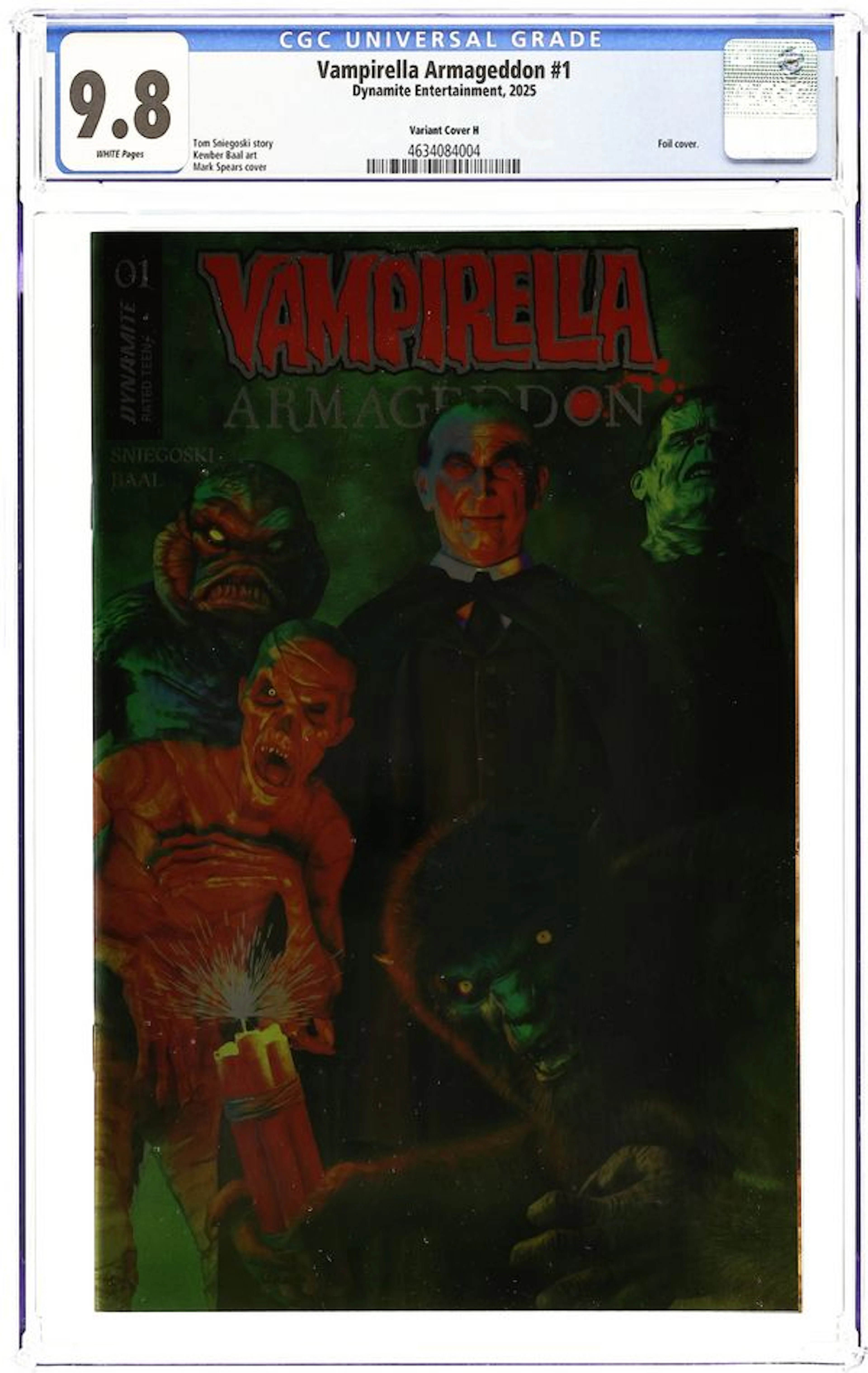 Vampirella Armageddon (2025 Dynamite) 1H CGC 9.8