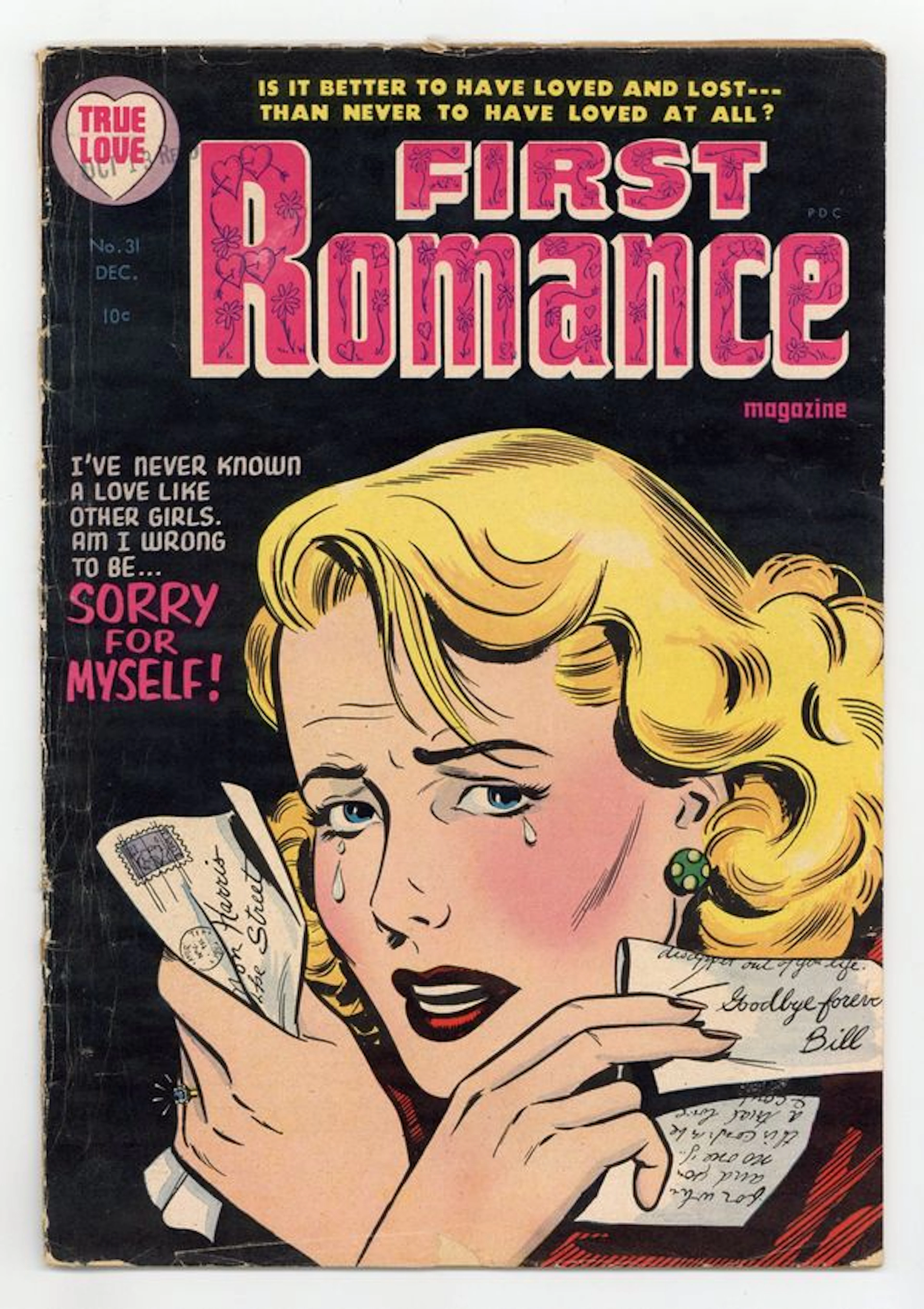 First Romance Magazine (1949-1958 Harvey) 31 FR/GD 1.5