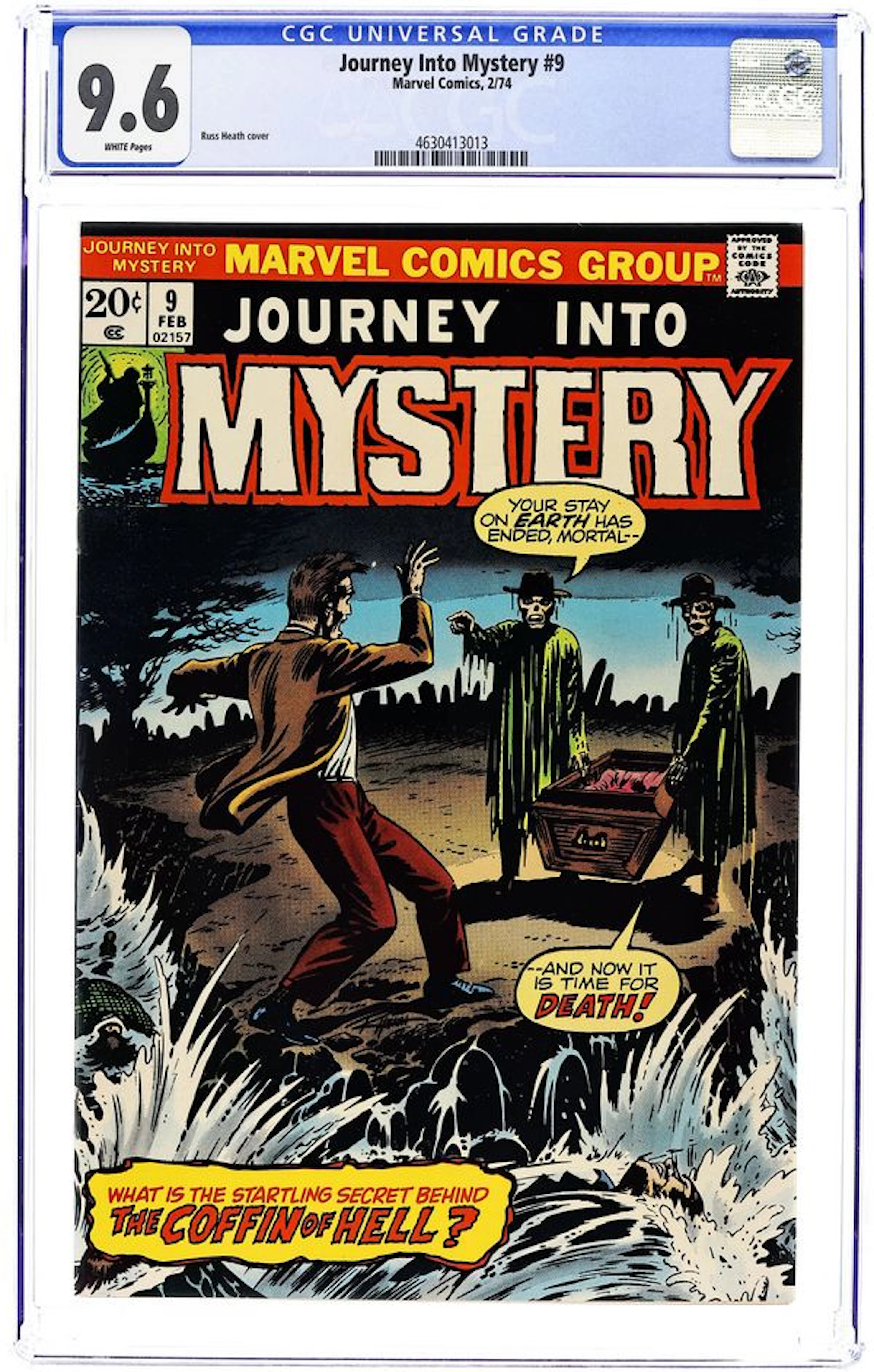Journey into Mystery (1972 2nd series) 9 CGC 9.6