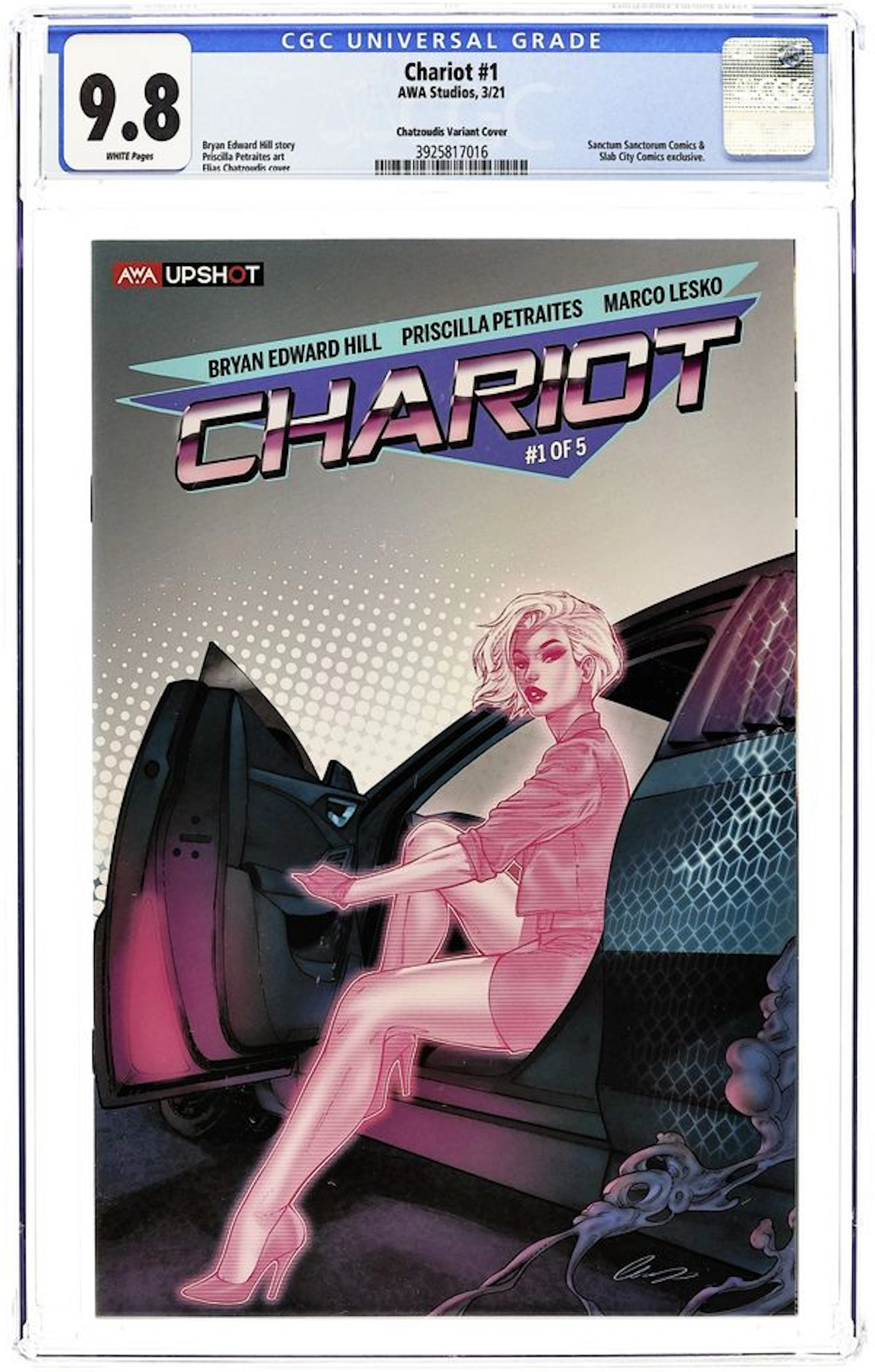 Chariot (2021 AWA) 1SANCTUM.A CGC 9.8