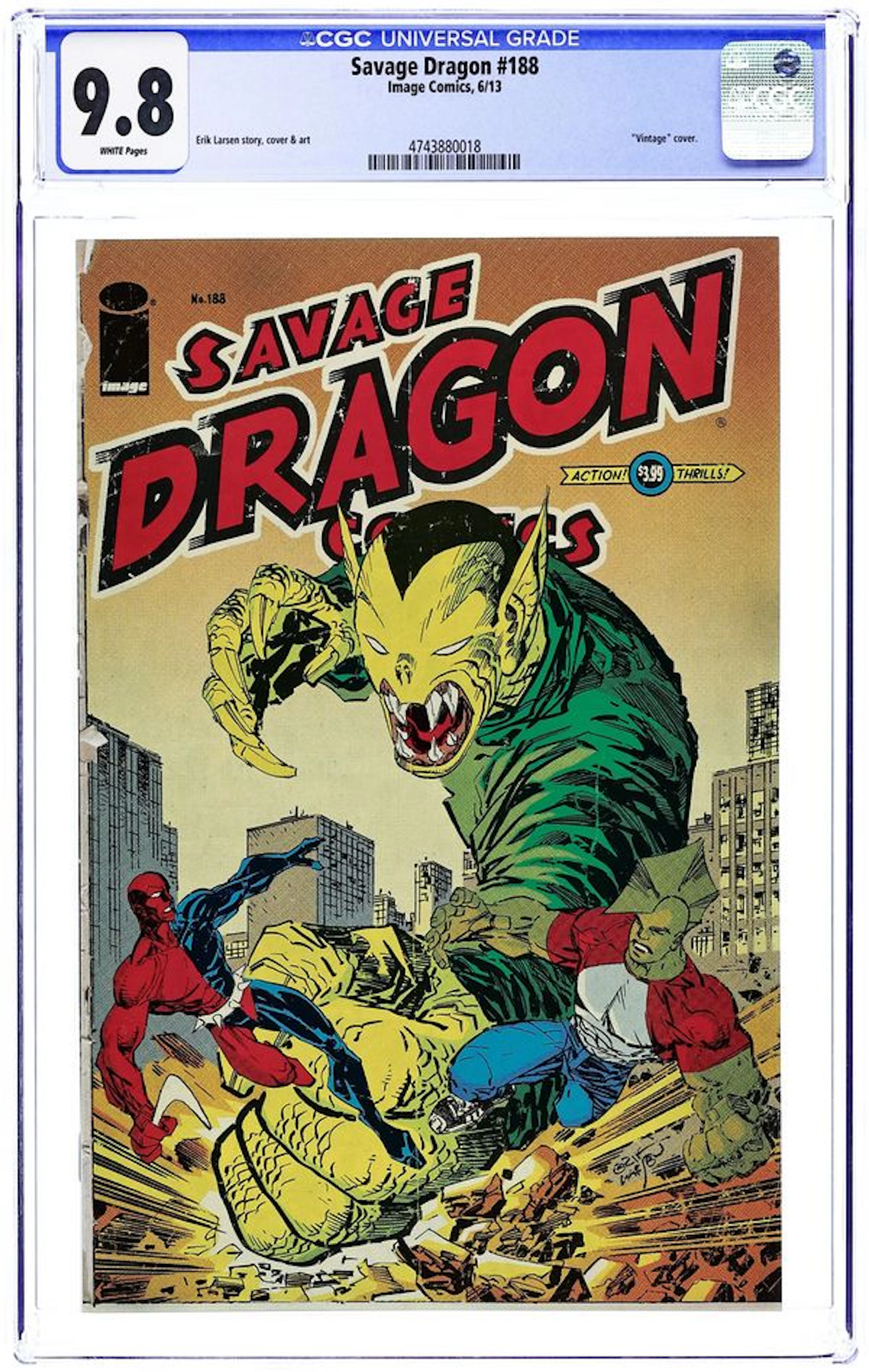Savage Dragon (1993 2nd Series) 188 CGC 9.8