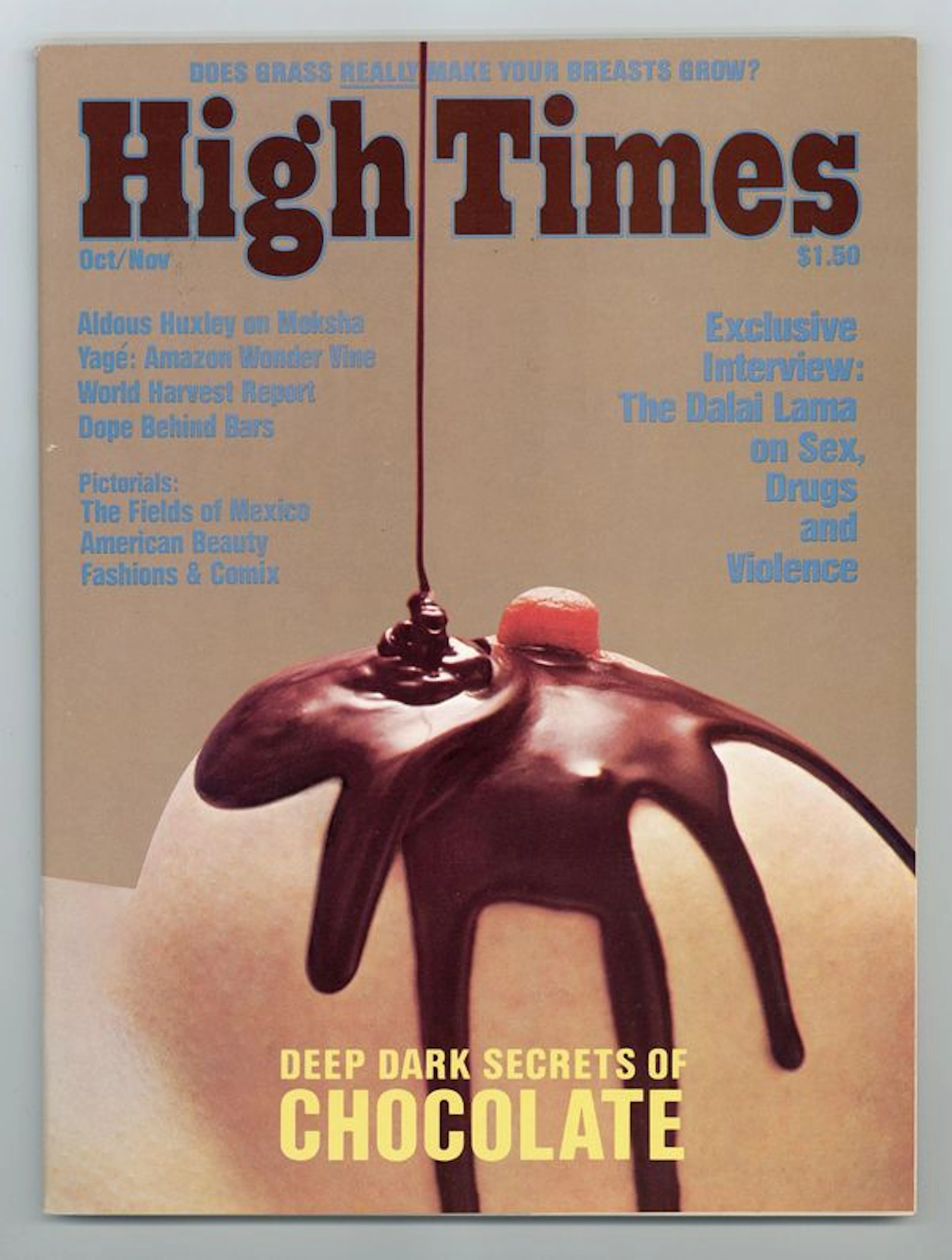 High Times (1974 Trans-High Corporation) Magazine 6 VF- 7.5
