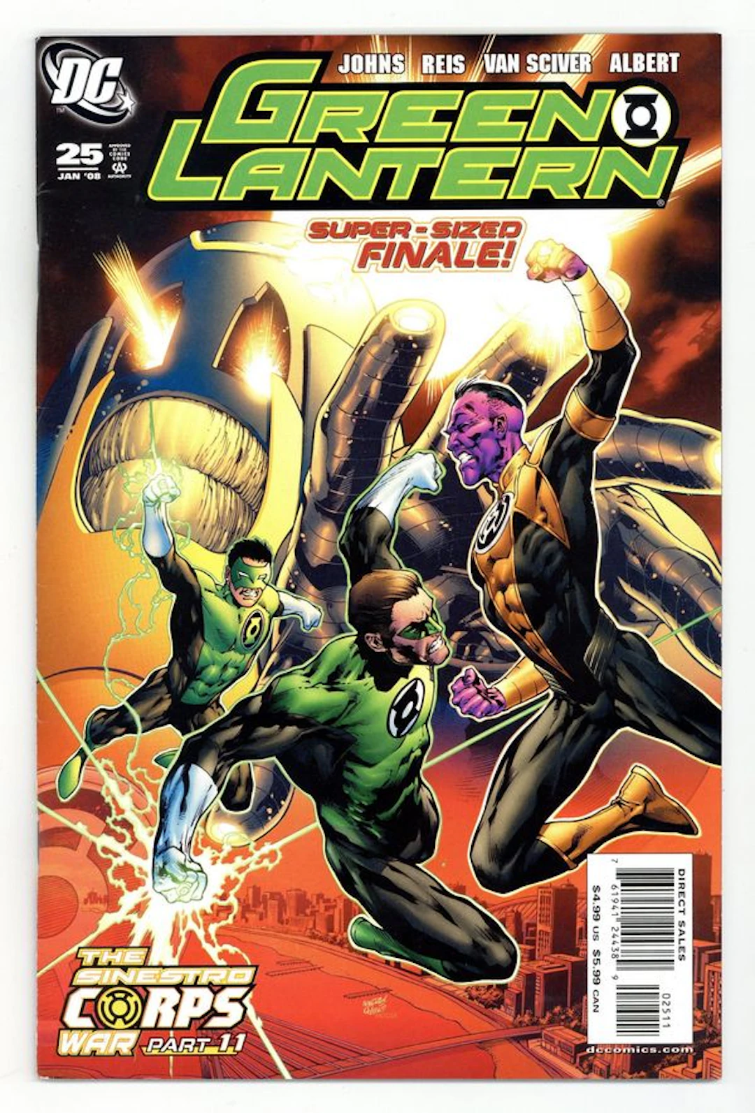 Green Lantern (2005 4th Series DC) 25A.D FN/VF 7.0